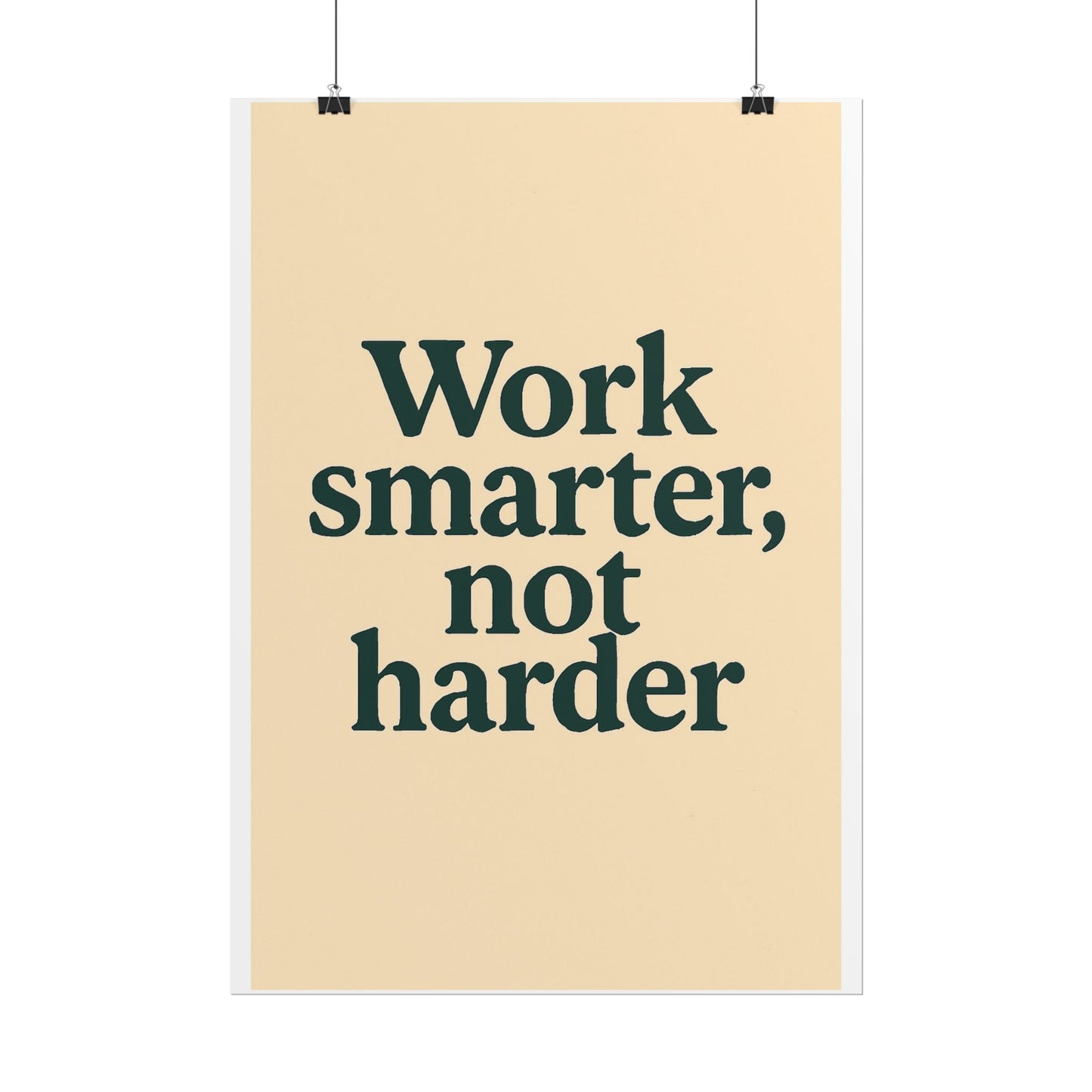 Motivational Poster - Perfect For Your Home Office
