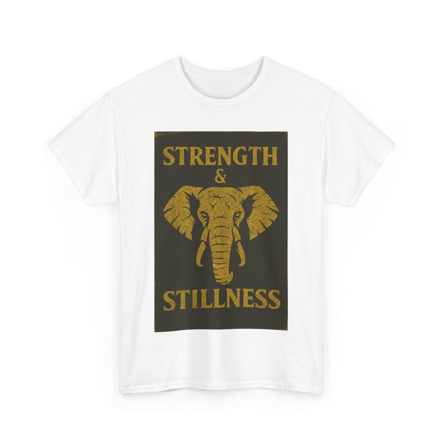 Adult Unisex 'Elephant Strength & Stillness' Tee