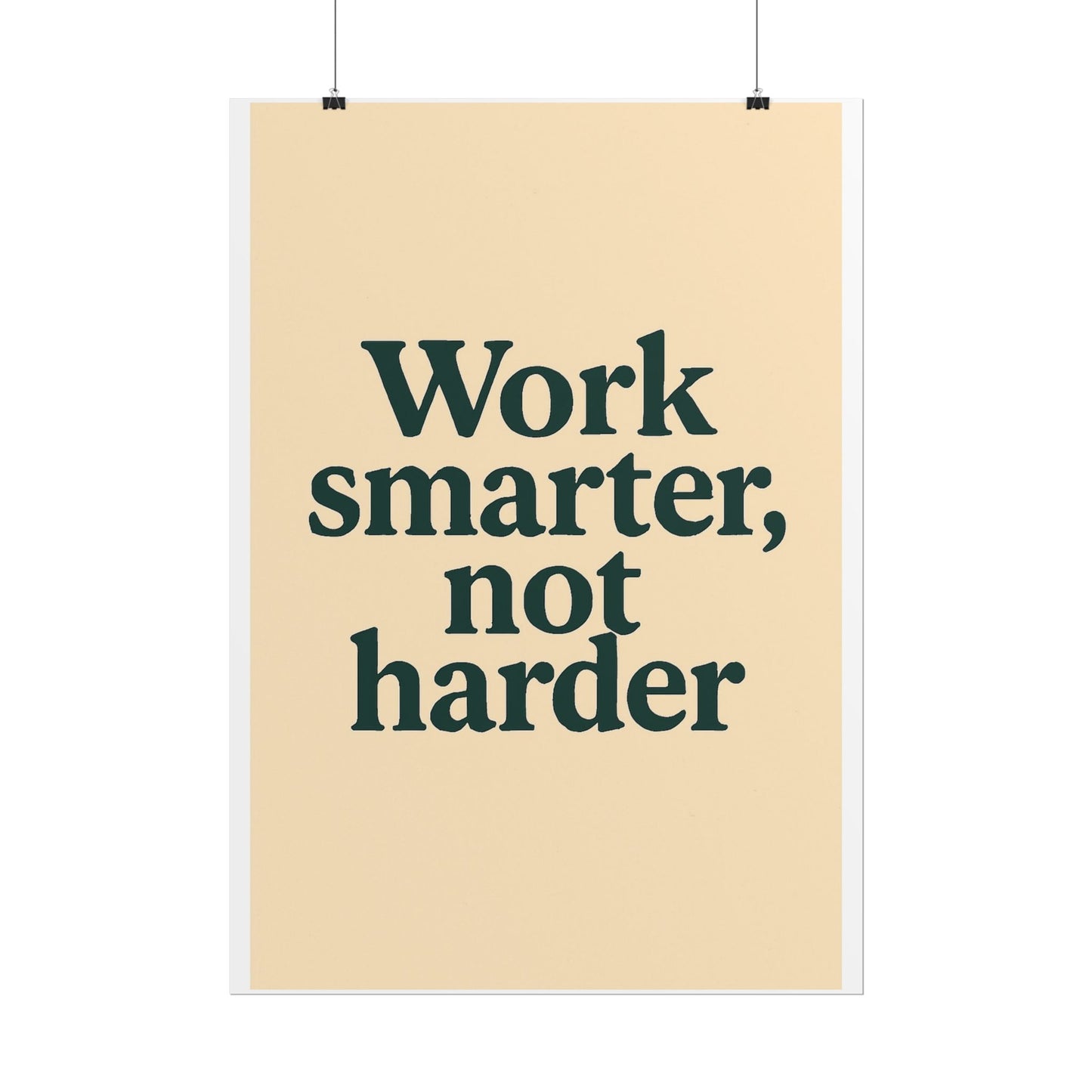Motivational Poster - Perfect For Your Home Office