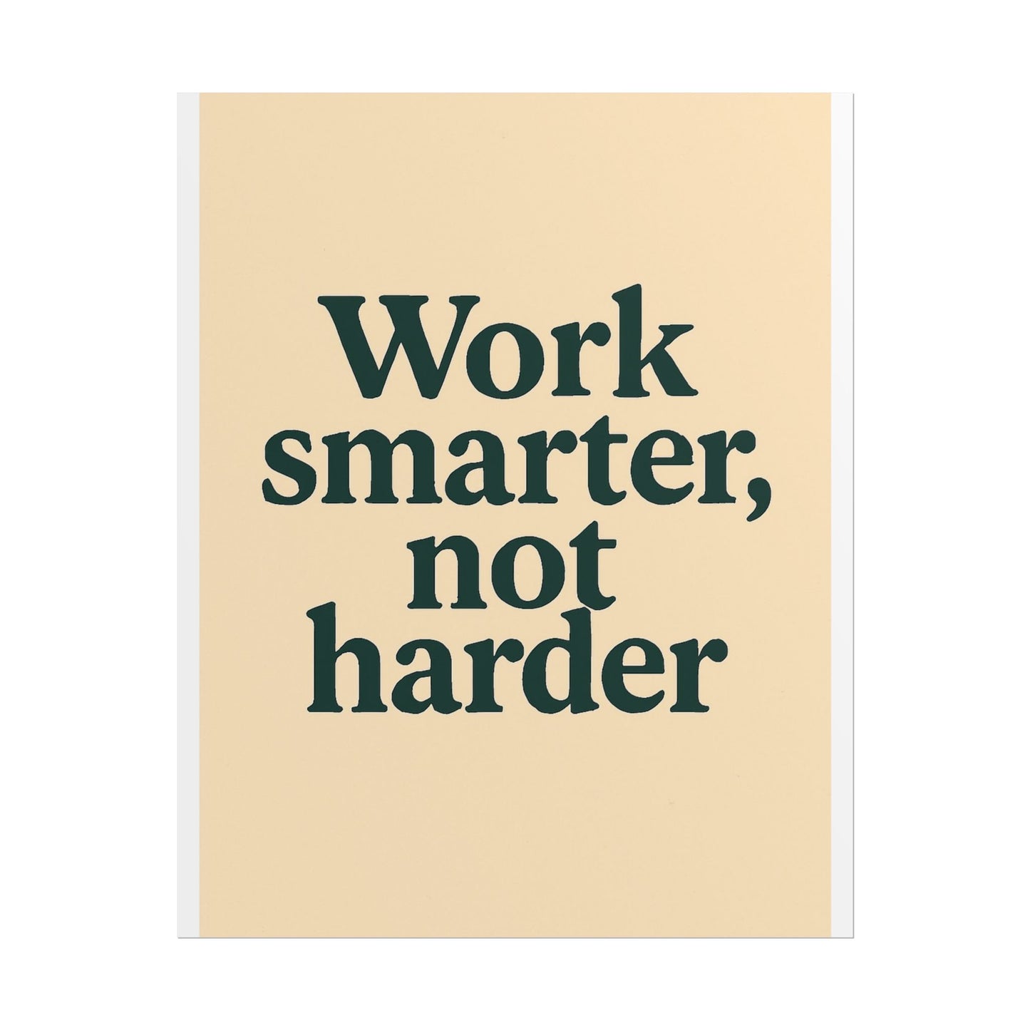 Motivational Poster - Perfect For Your Home Office