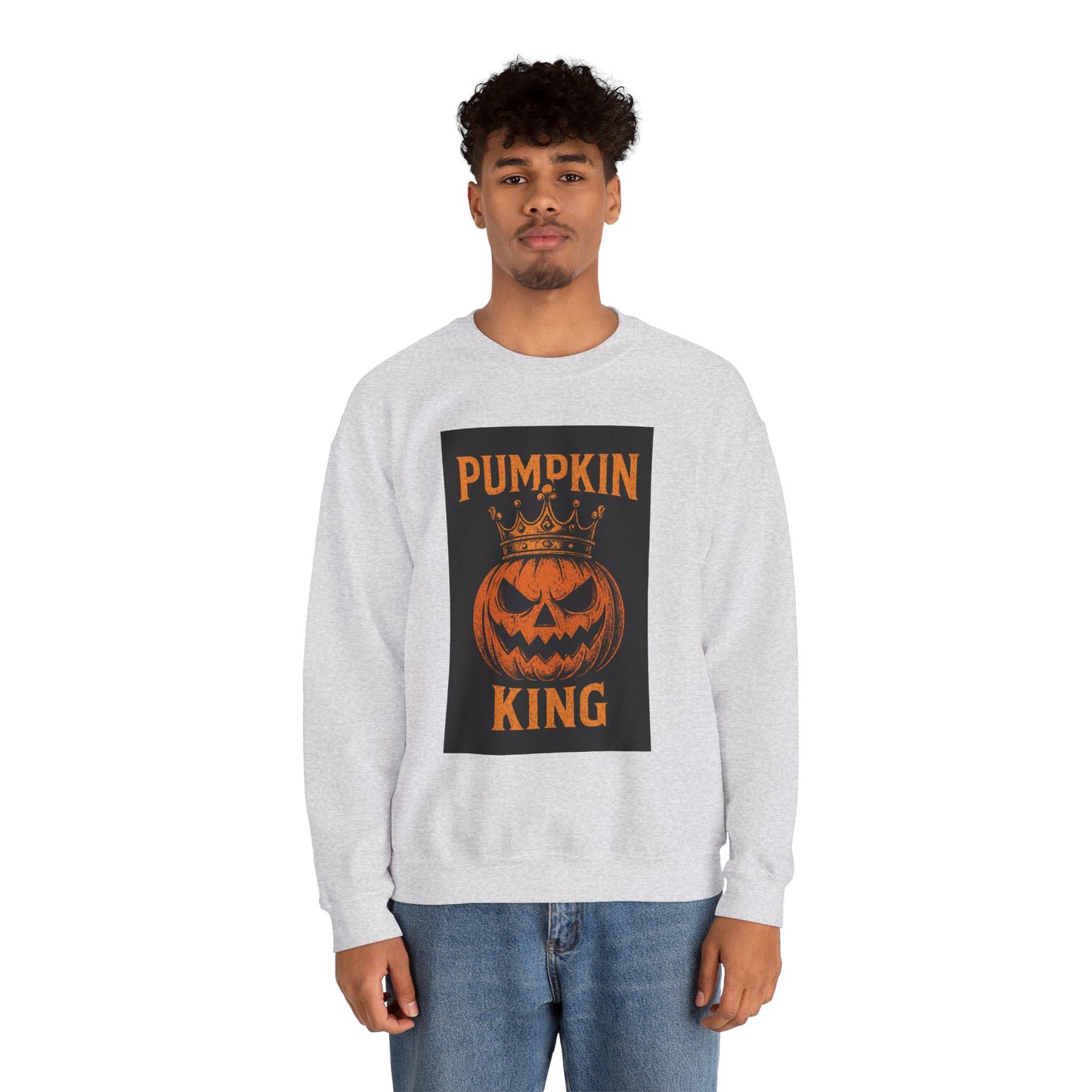 Men's Pumpkin King Crewneck Sweatshirt