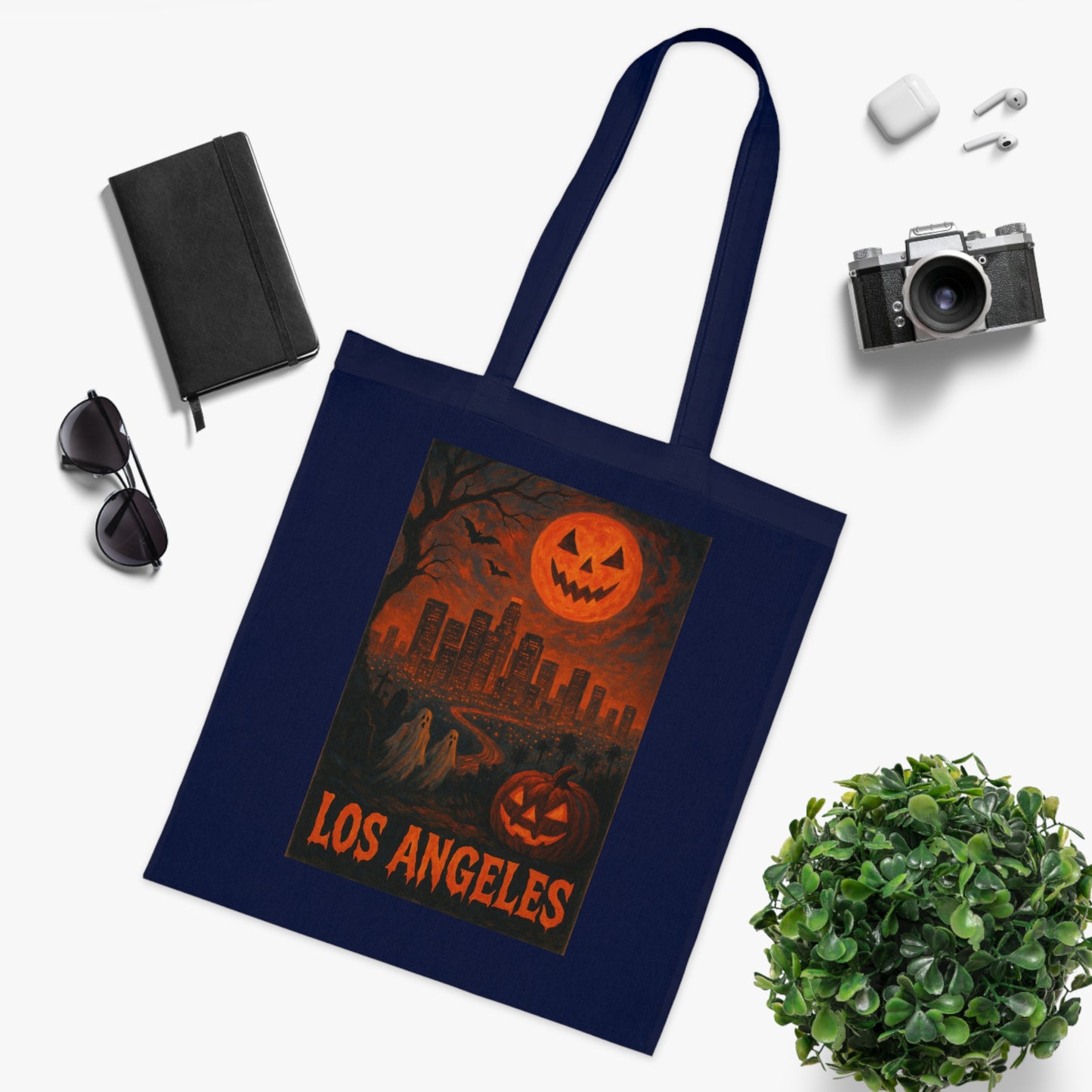 Surreal Halloween Los Angeles Tote