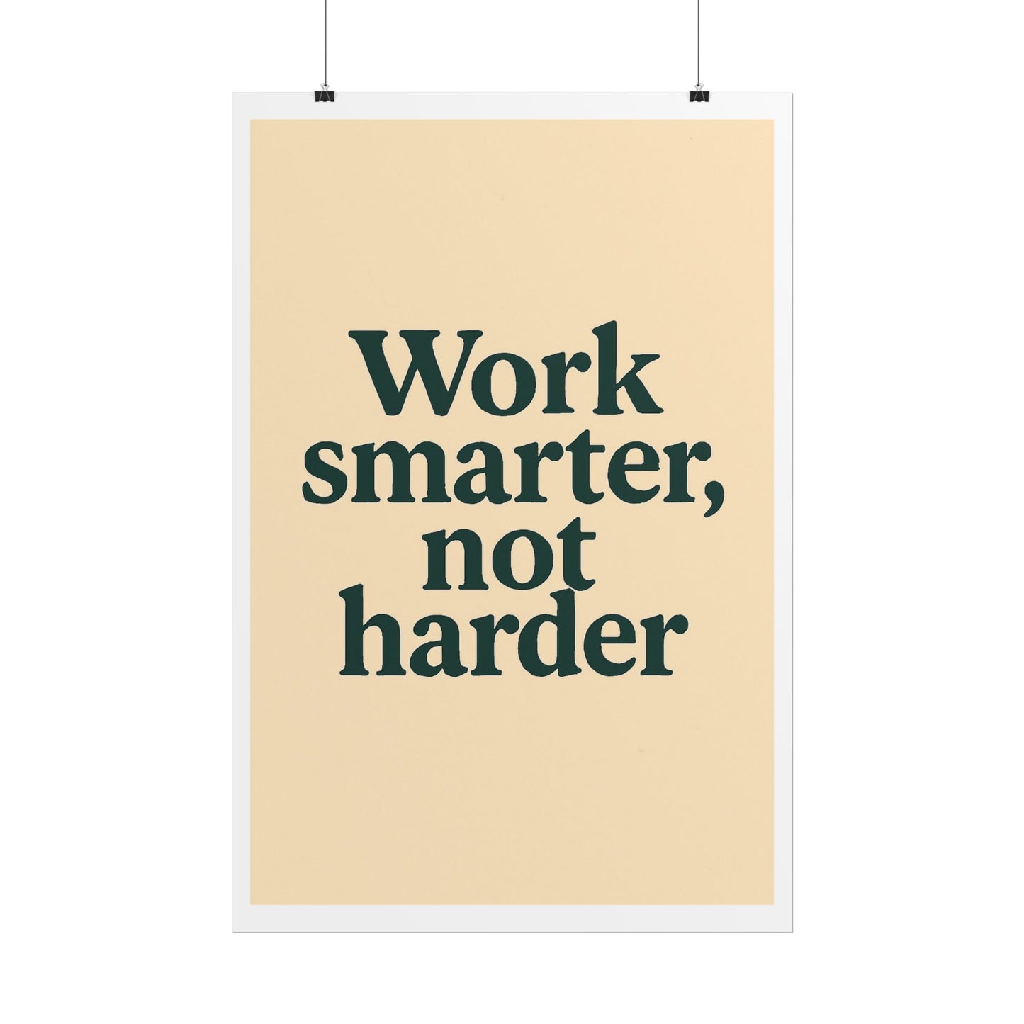 Motivational Poster - Perfect For Your Home Office