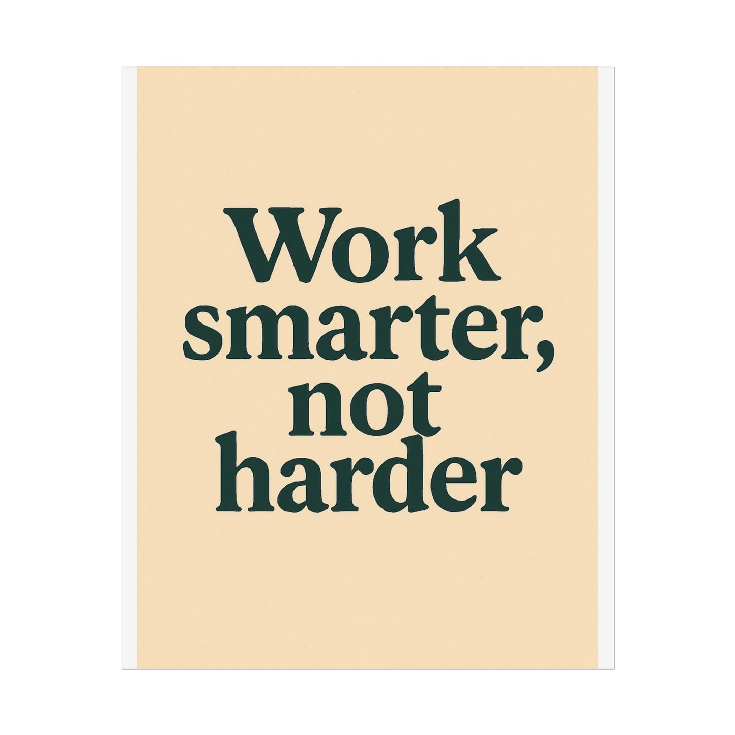 Motivational Poster - Perfect For Your Home Office