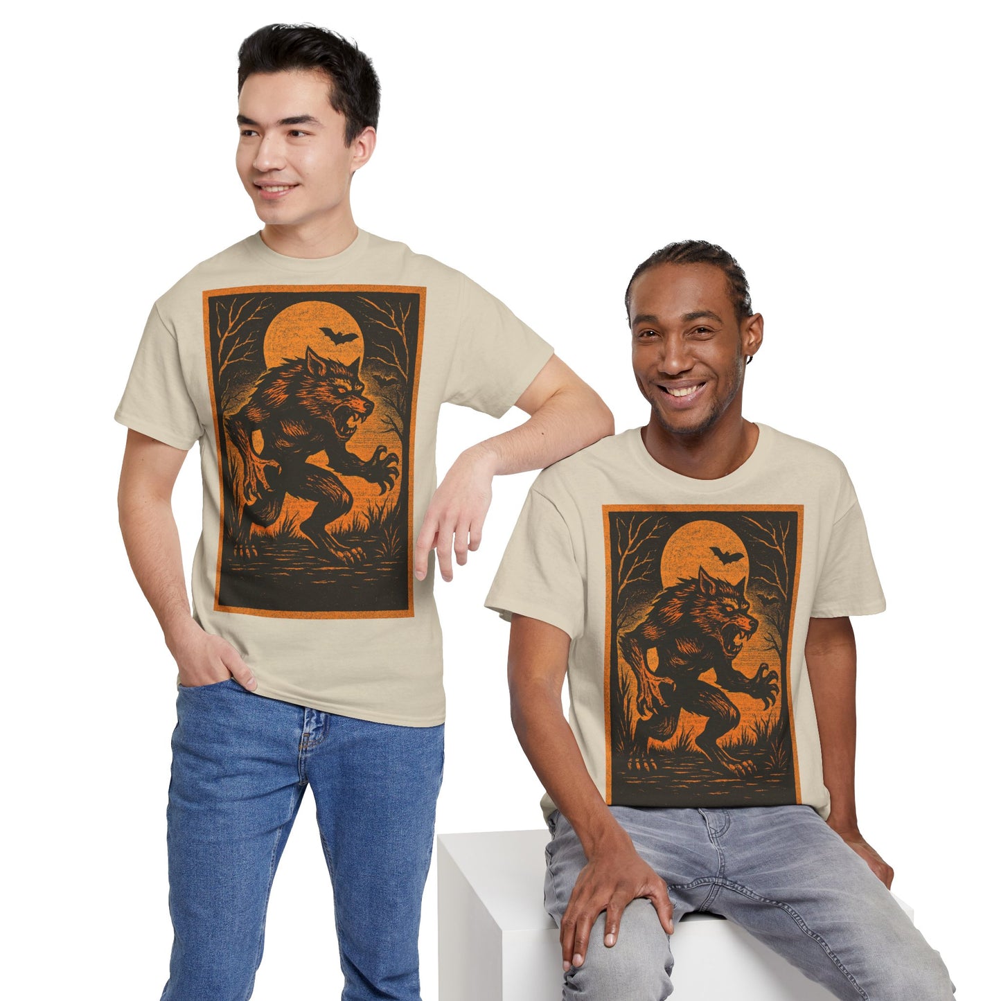 Men's Halloween Werewolf Tee