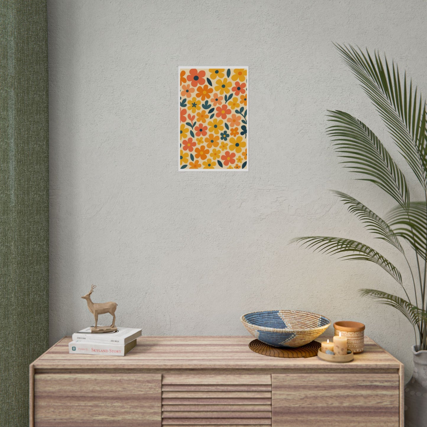 Vibrant Floral Print