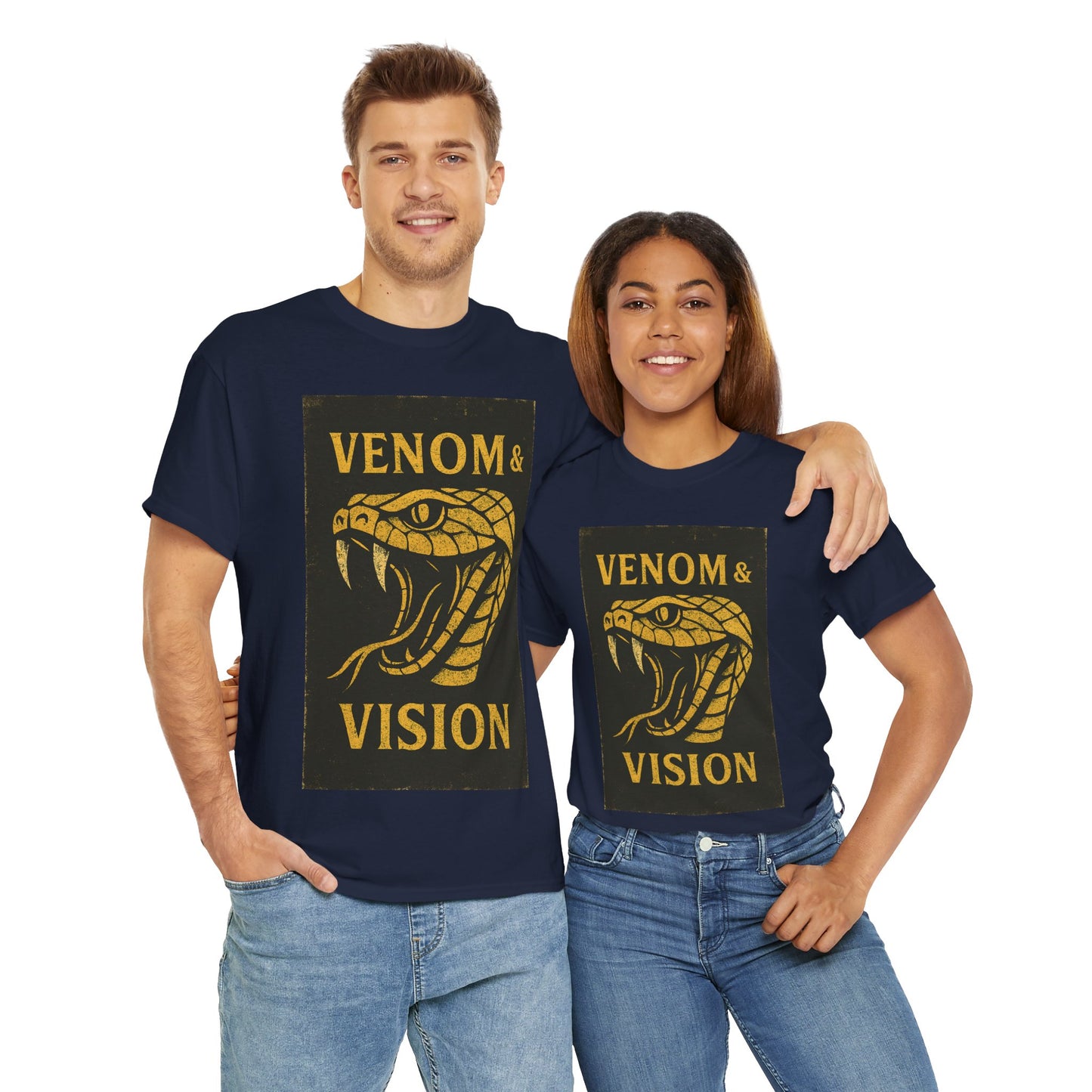 Adult Unisex 'Snake Venom & Vision' Tee