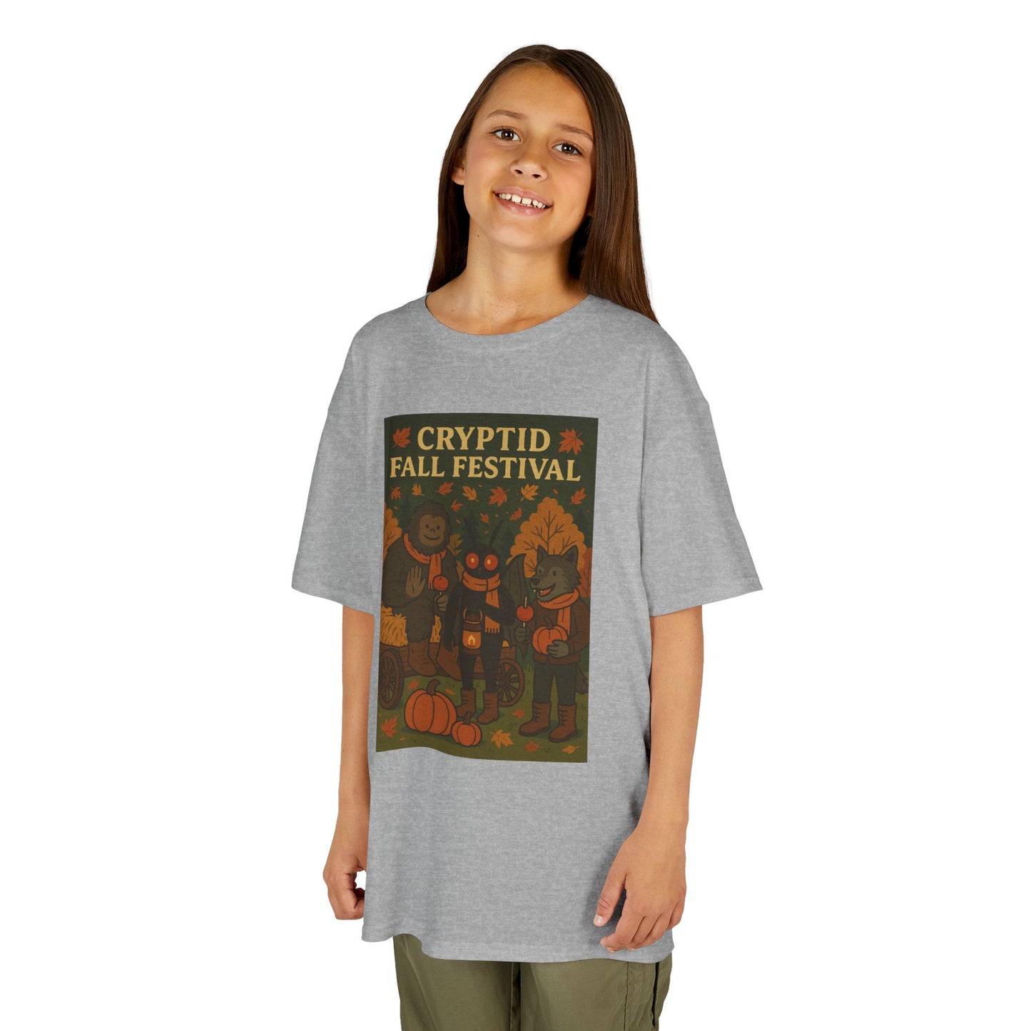 Kids Cryptid Autumn Festival Tee