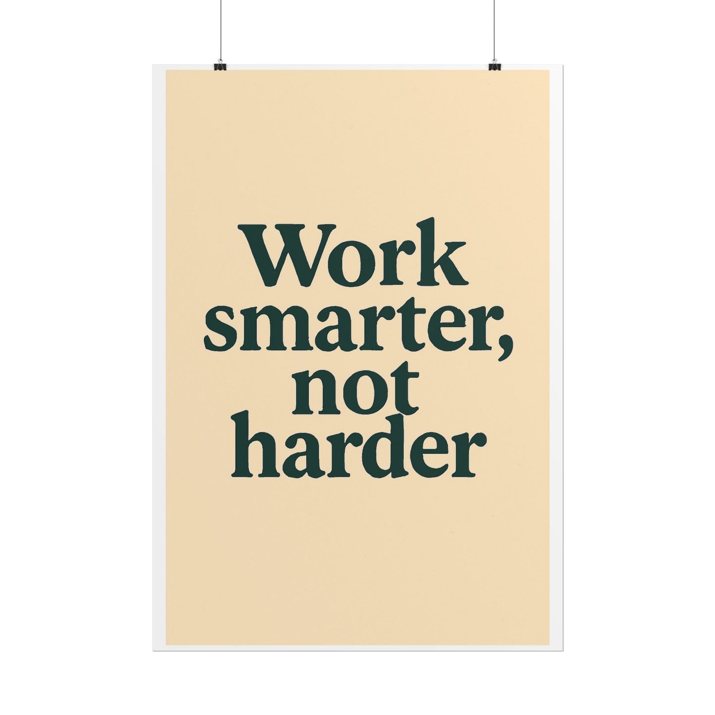 Motivational Poster - Perfect For Your Home Office