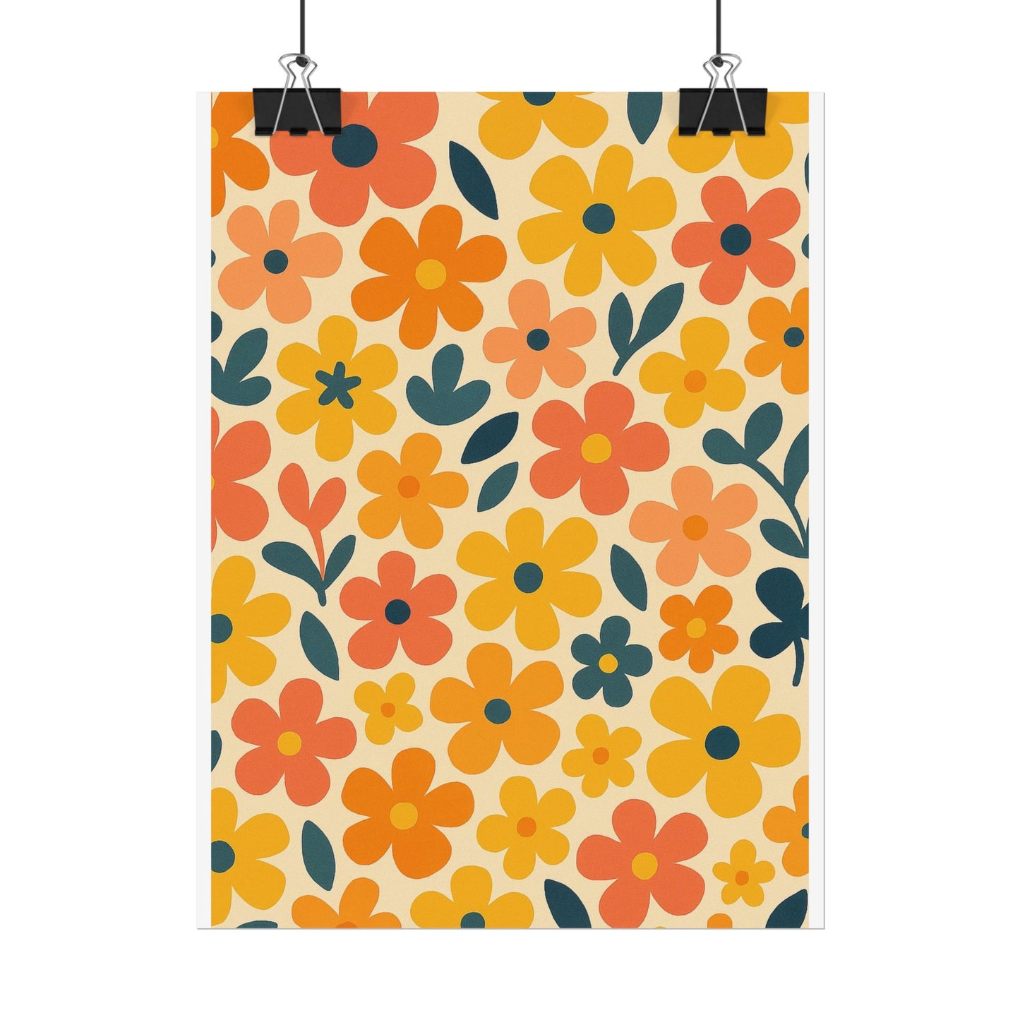 Vibrant Floral Print