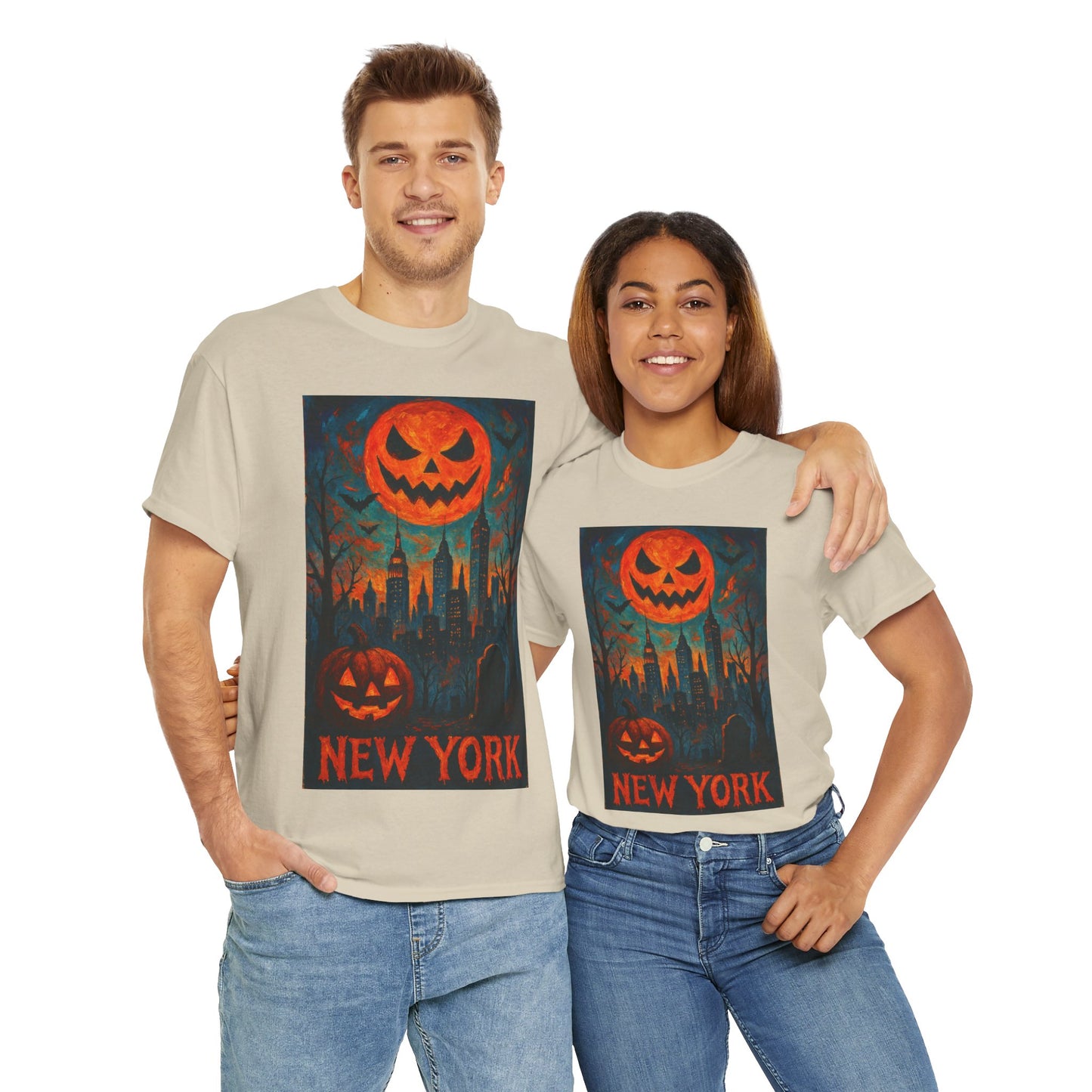 Adult Unisex Surreal Halloween NY Tee