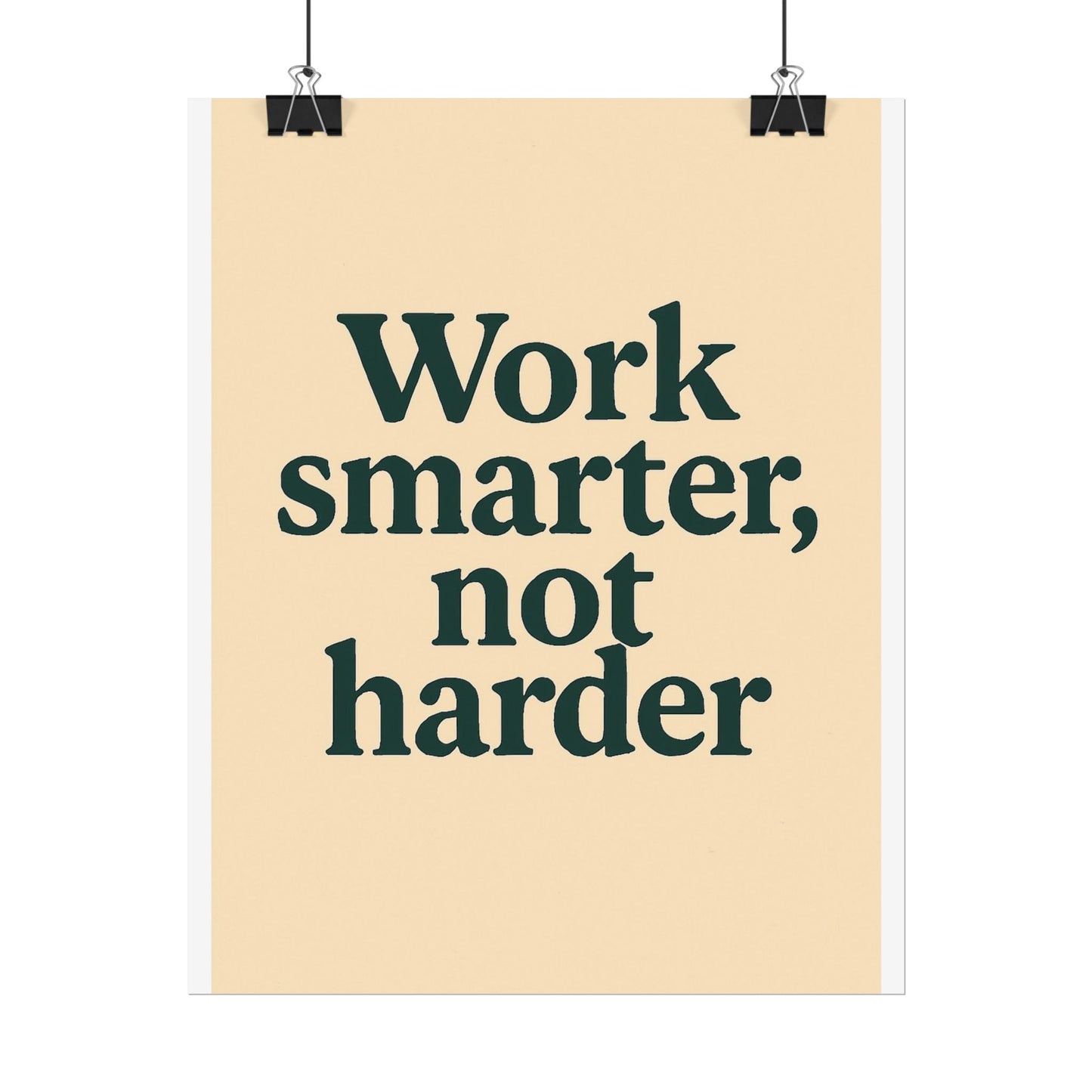 Motivational Poster - Perfect For Your Home Office