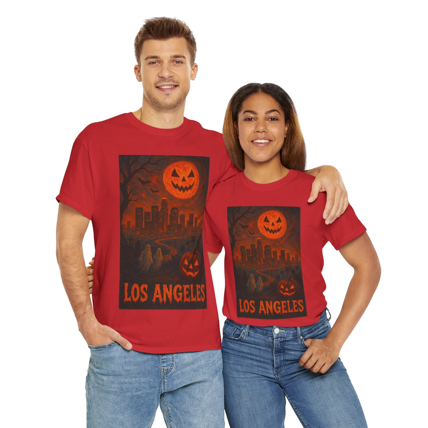 Adult Unisex Surreal Halloween Los Angeles Tee