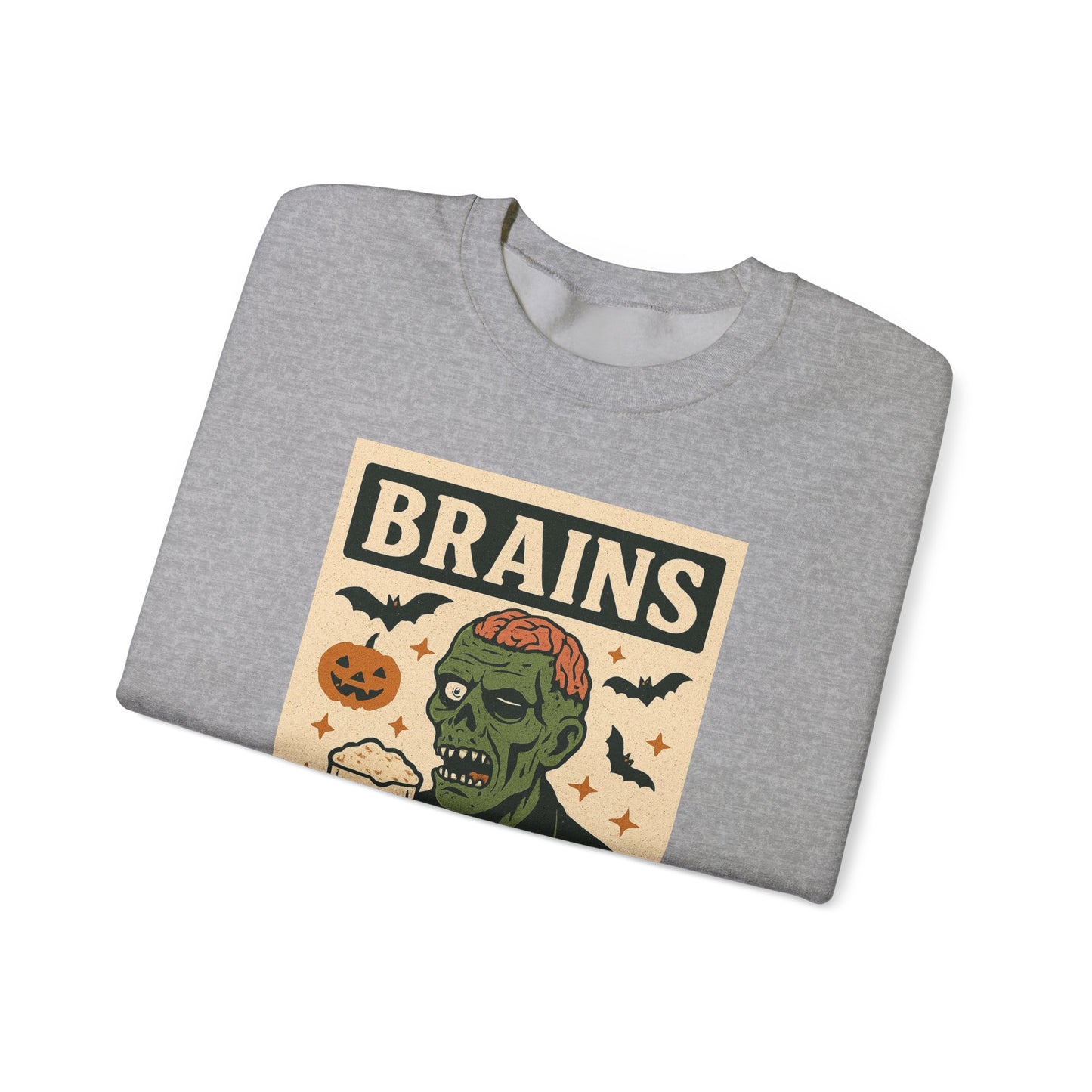 Brains and Brews Unisex Crewneck Sweatshirt