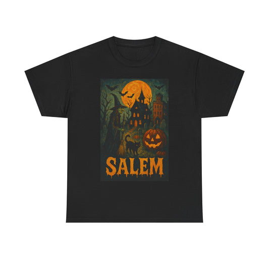 Adult Unisex Surreal Salem Halloween Tee