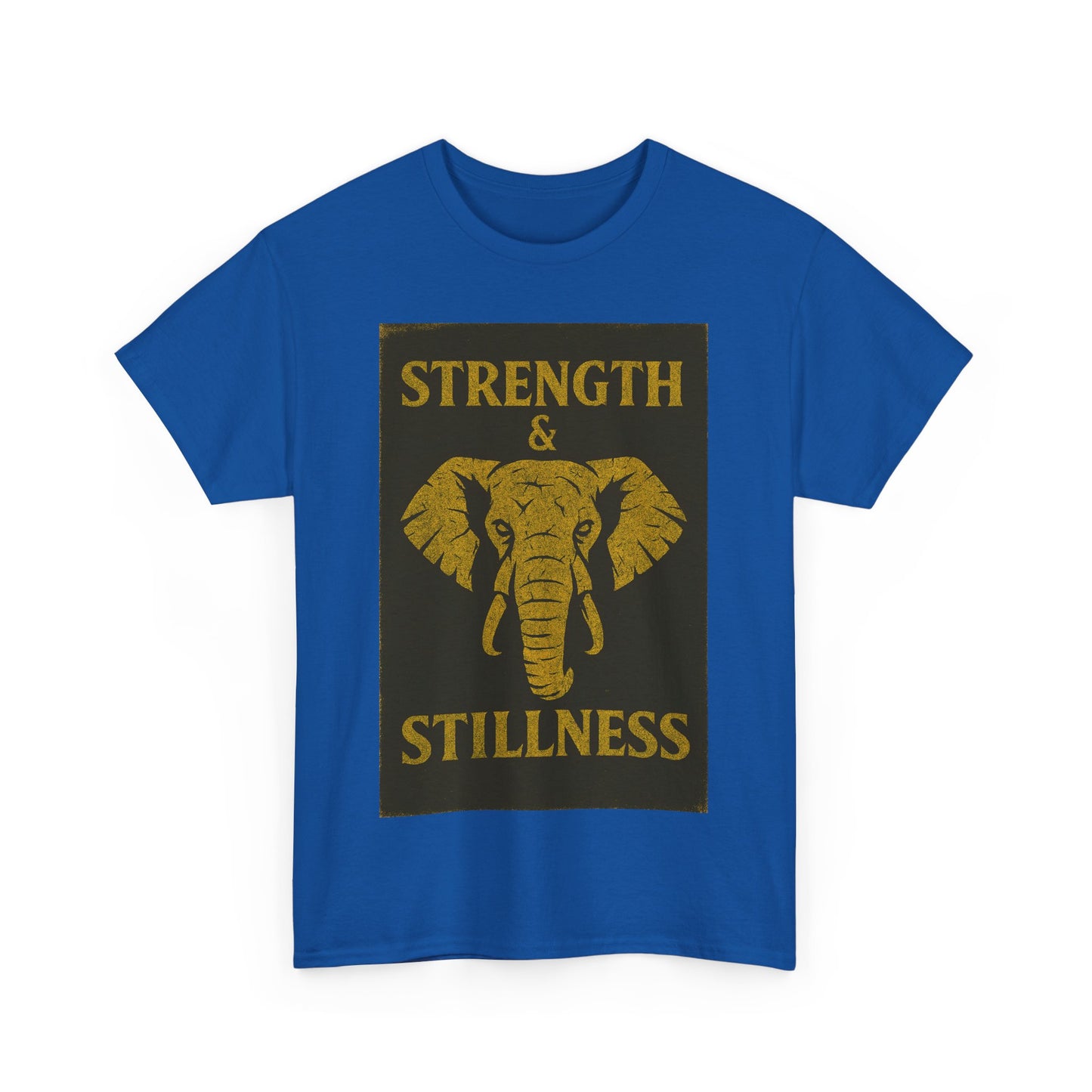 Adult Unisex 'Elephant Strength & Stillness' Tee