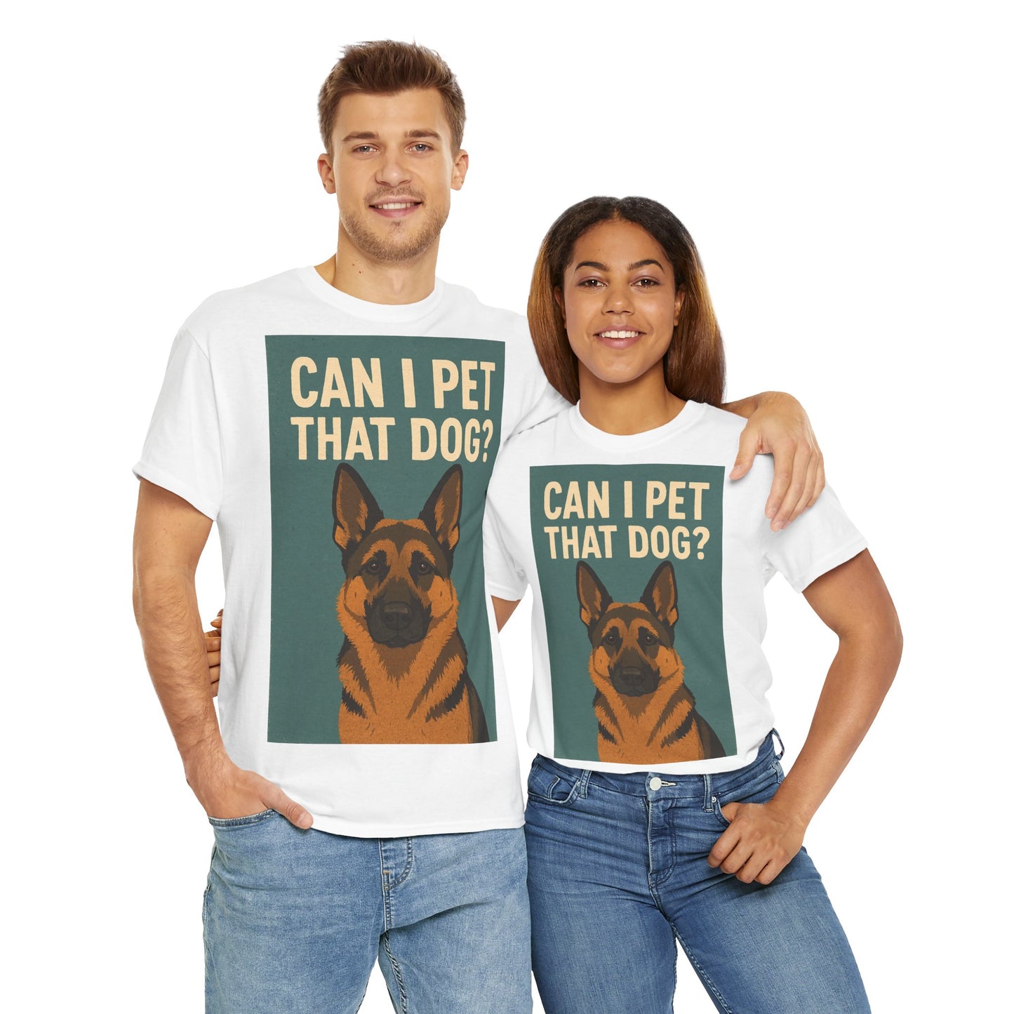 Can I Pet That Dog? Unisex Adult Unisex Tee