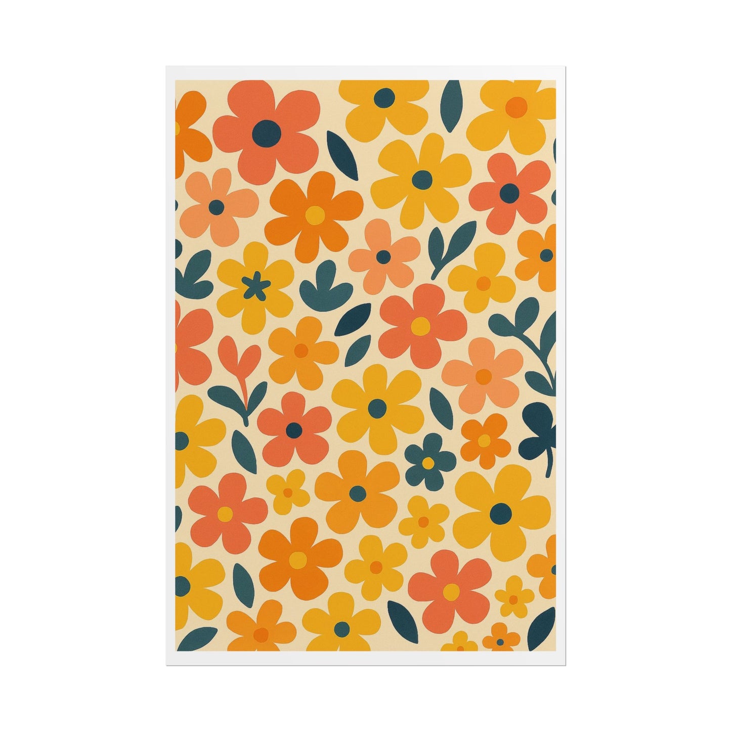 Vibrant Floral Print