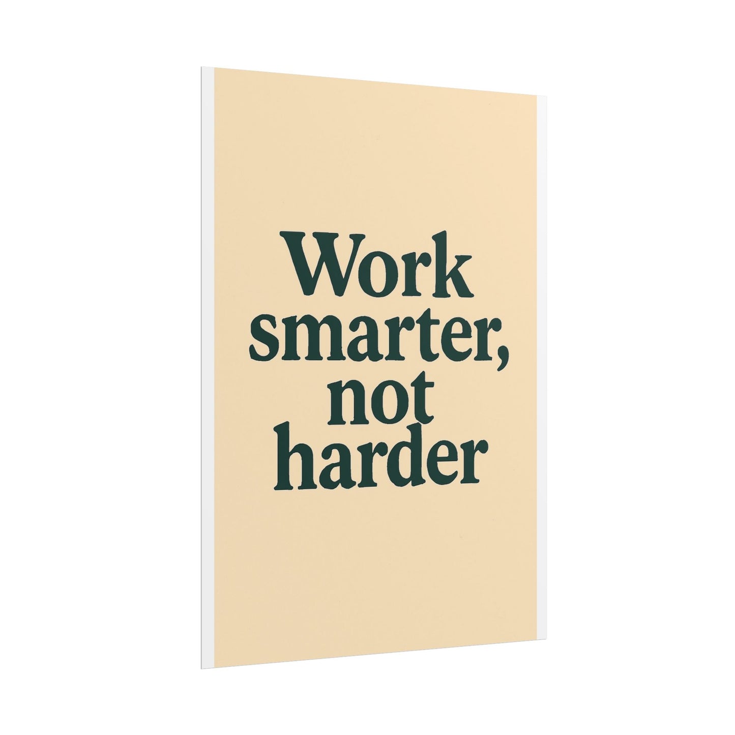 Motivational Poster - Perfect For Your Home Office