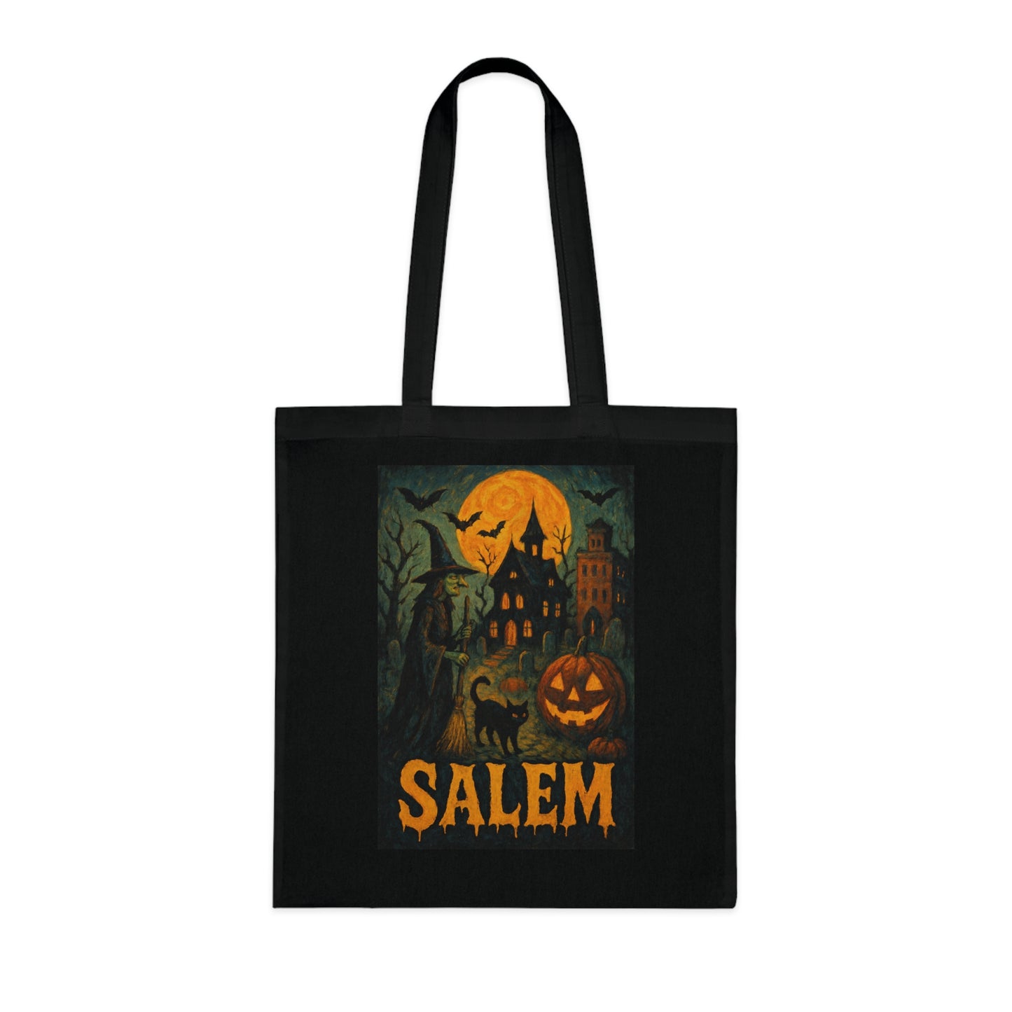 Surreal Halloween Salem Tote