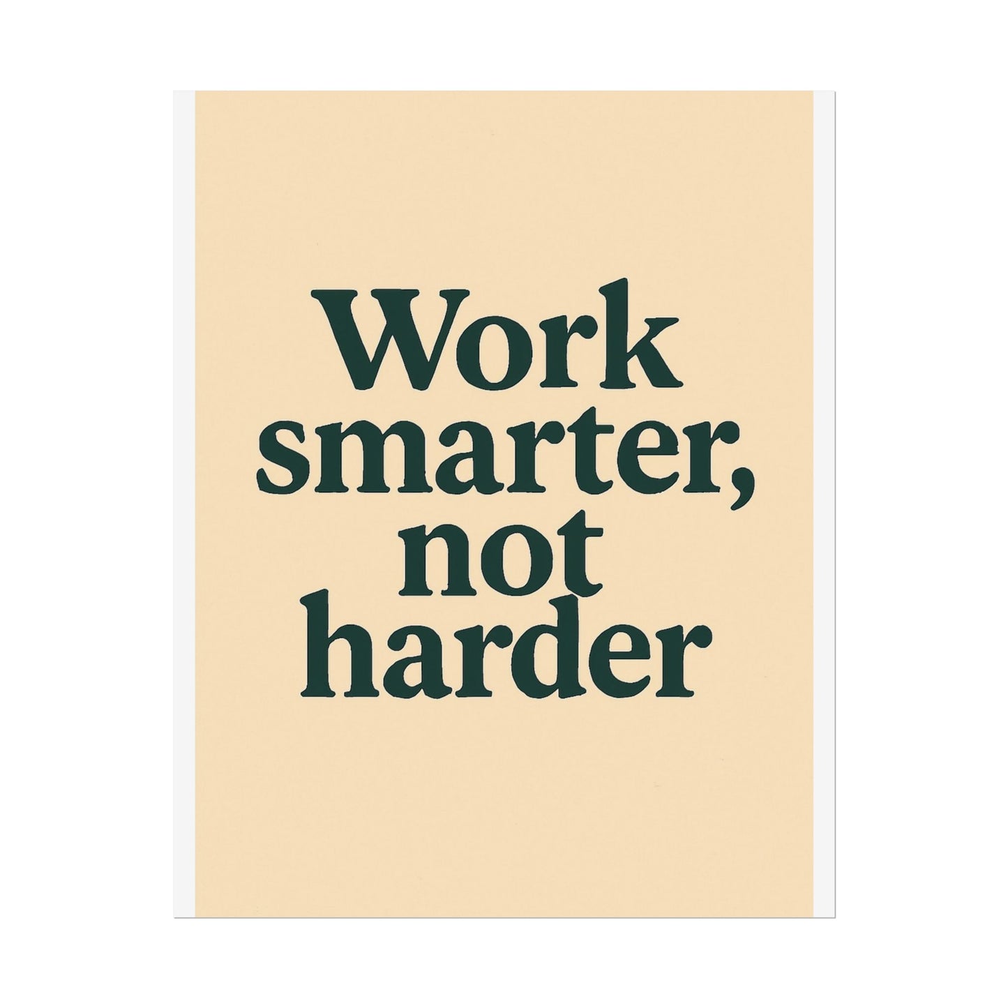 Motivational Poster - Perfect For Your Home Office