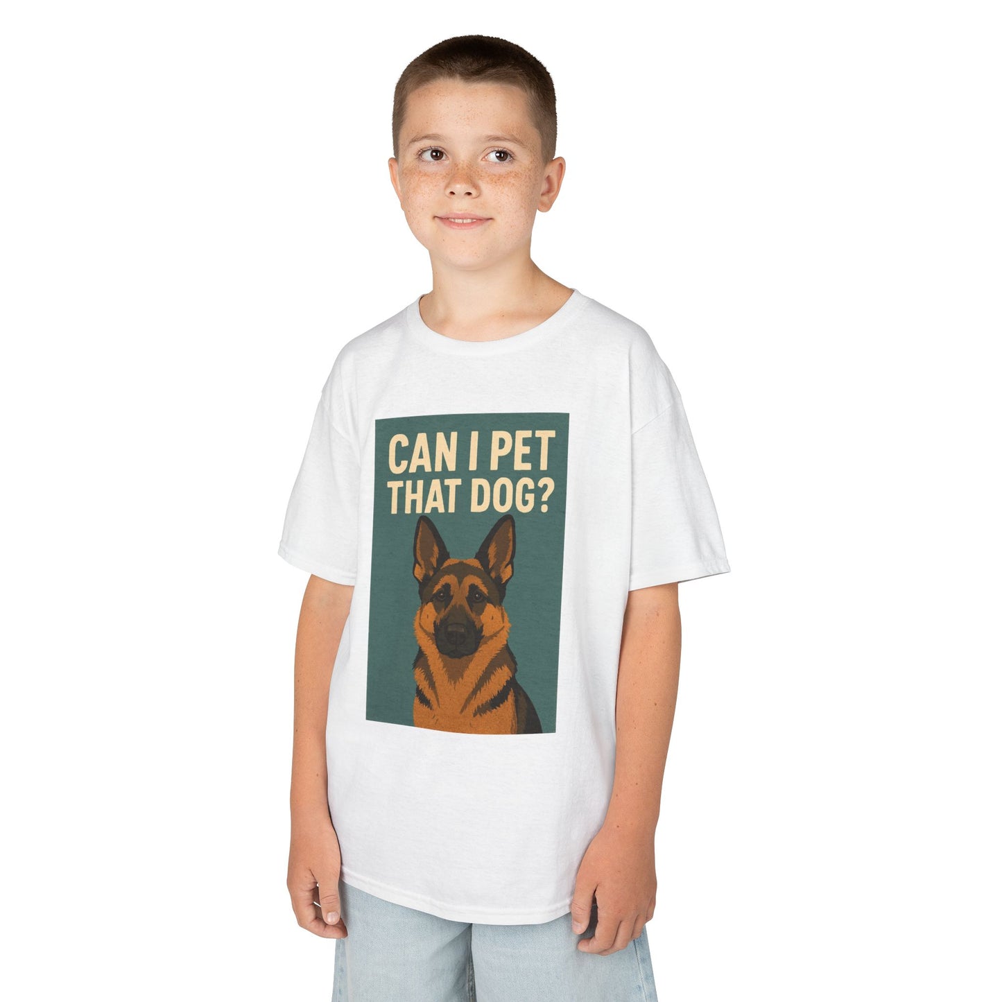 Can I Pet That Dog? Kids Tee