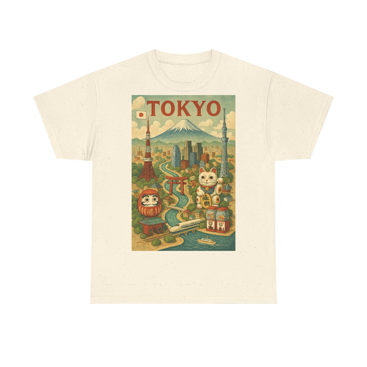 Adult Unisex Surreal Vintage Tokyo Tee
