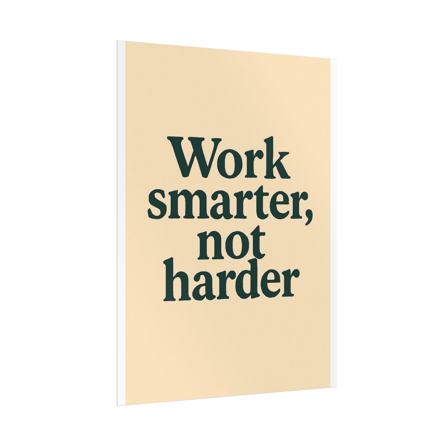 Motivational Poster - Perfect For Your Home Office