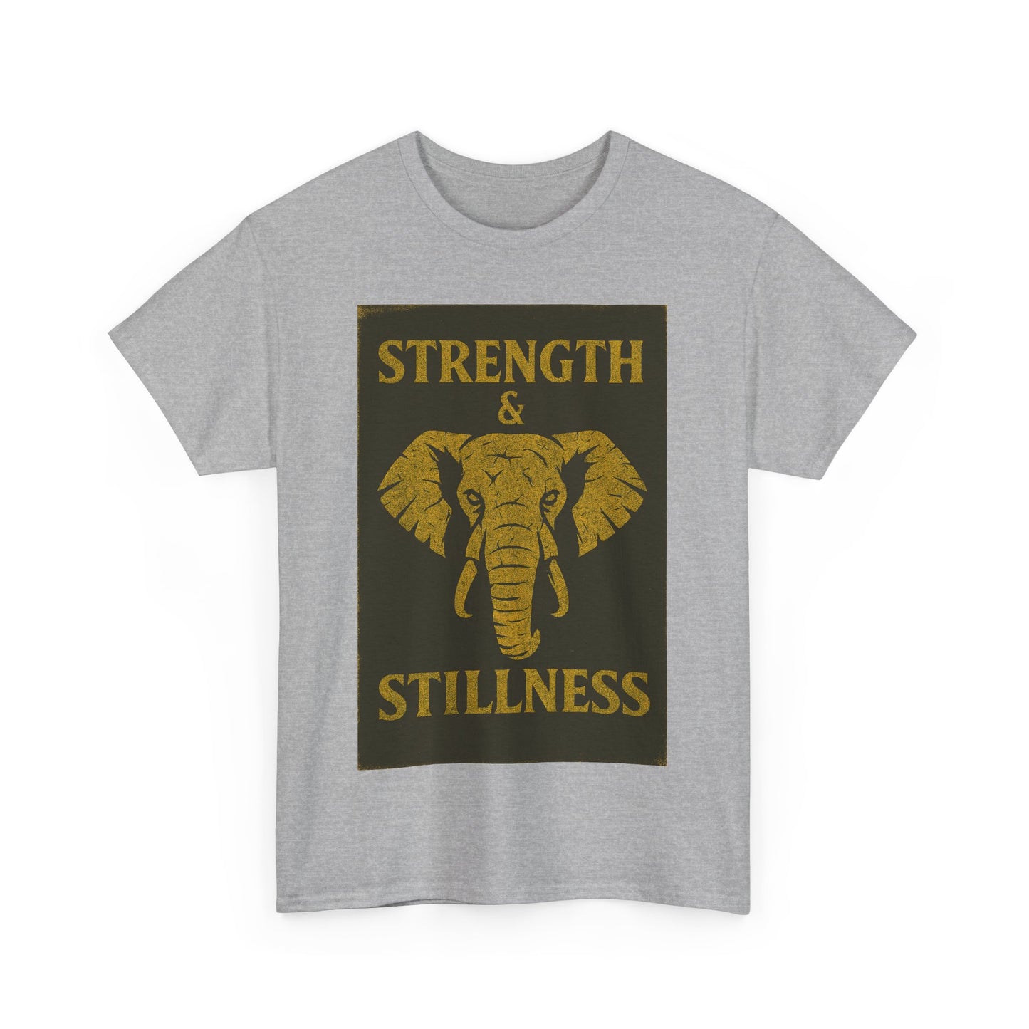 Adult Unisex 'Elephant Strength & Stillness' Tee