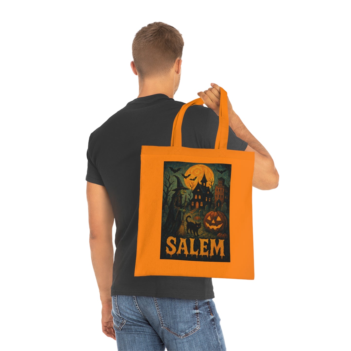 Surreal Halloween Salem Tote