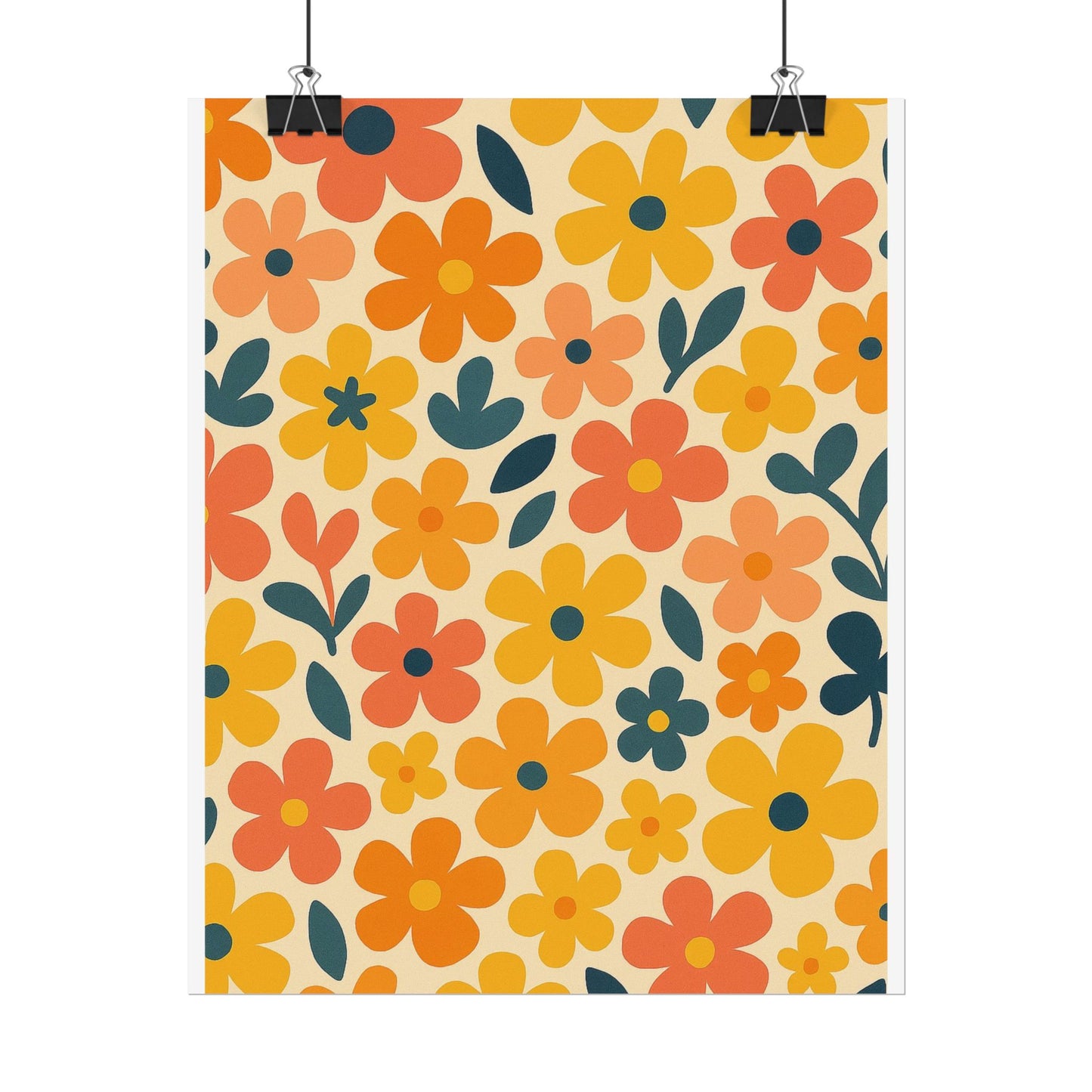Vibrant Floral Print