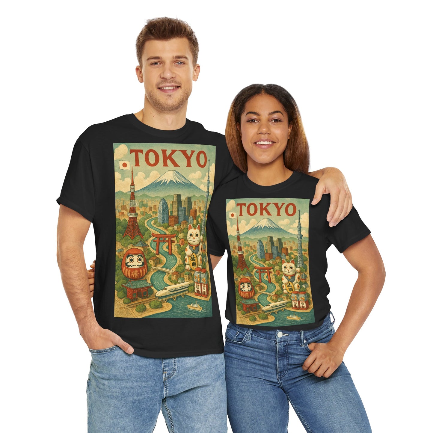 Adult Unisex Surreal Vintage Tokyo Tee