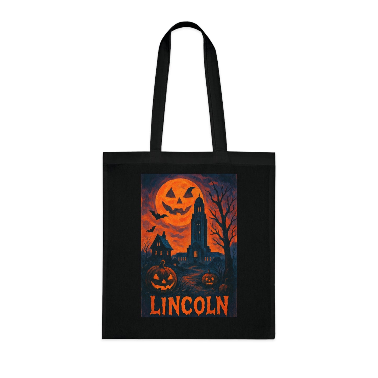 Surreal Halloween Lincoln Tote