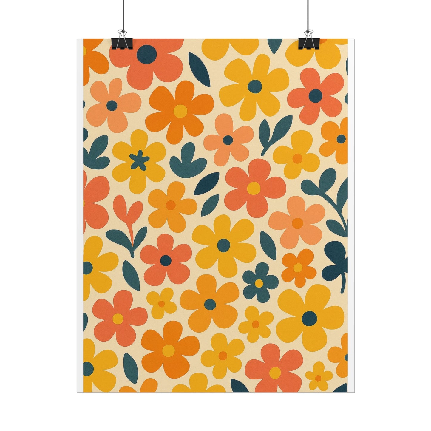 Vibrant Floral Print