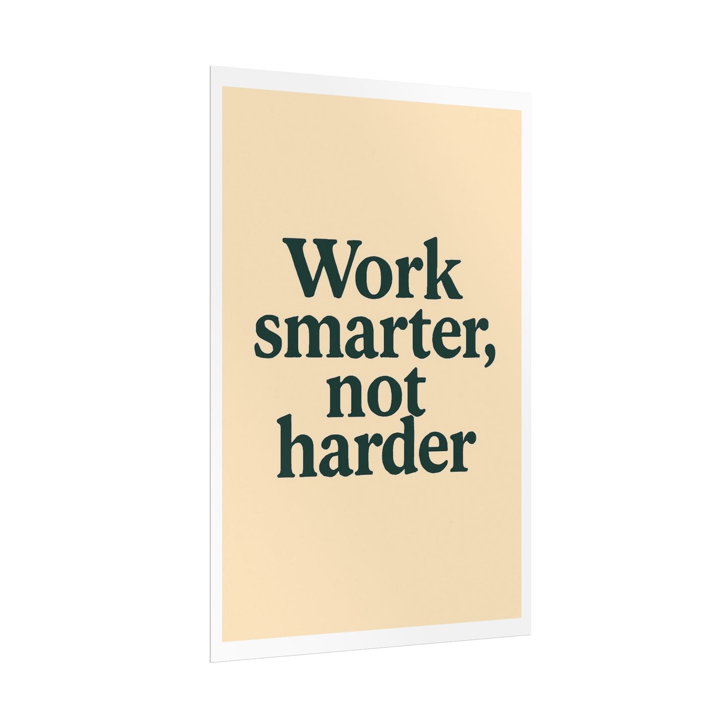 Motivational Poster - Perfect For Your Home Office