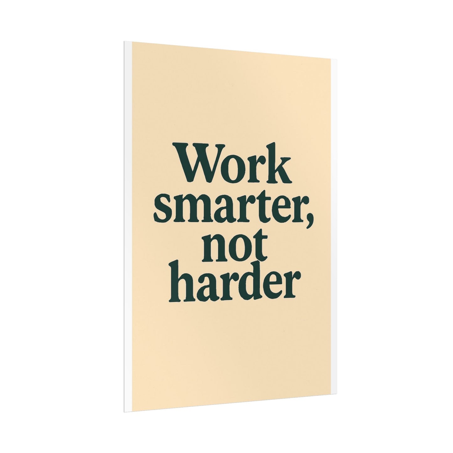 Motivational Poster - Perfect For Your Home Office