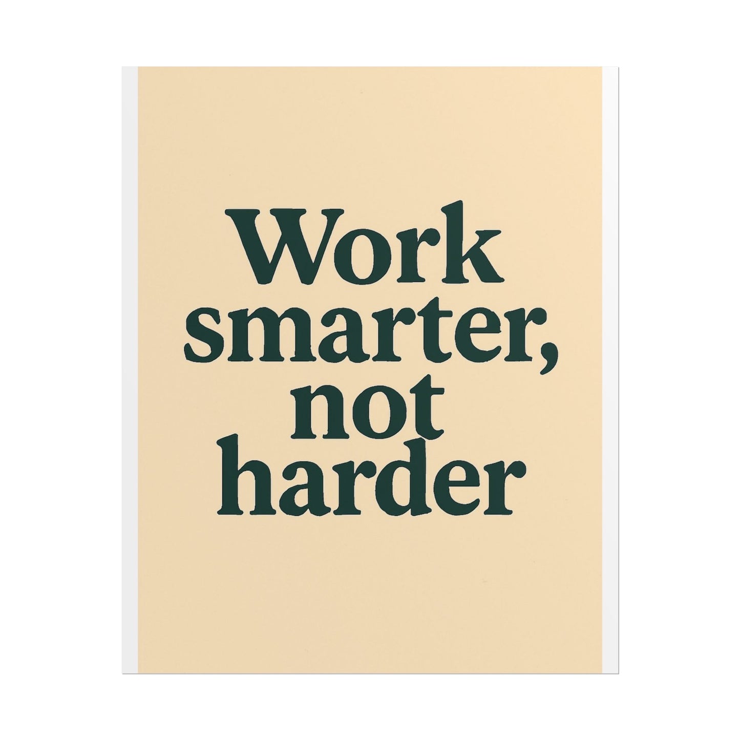 Motivational Poster - Perfect For Your Home Office