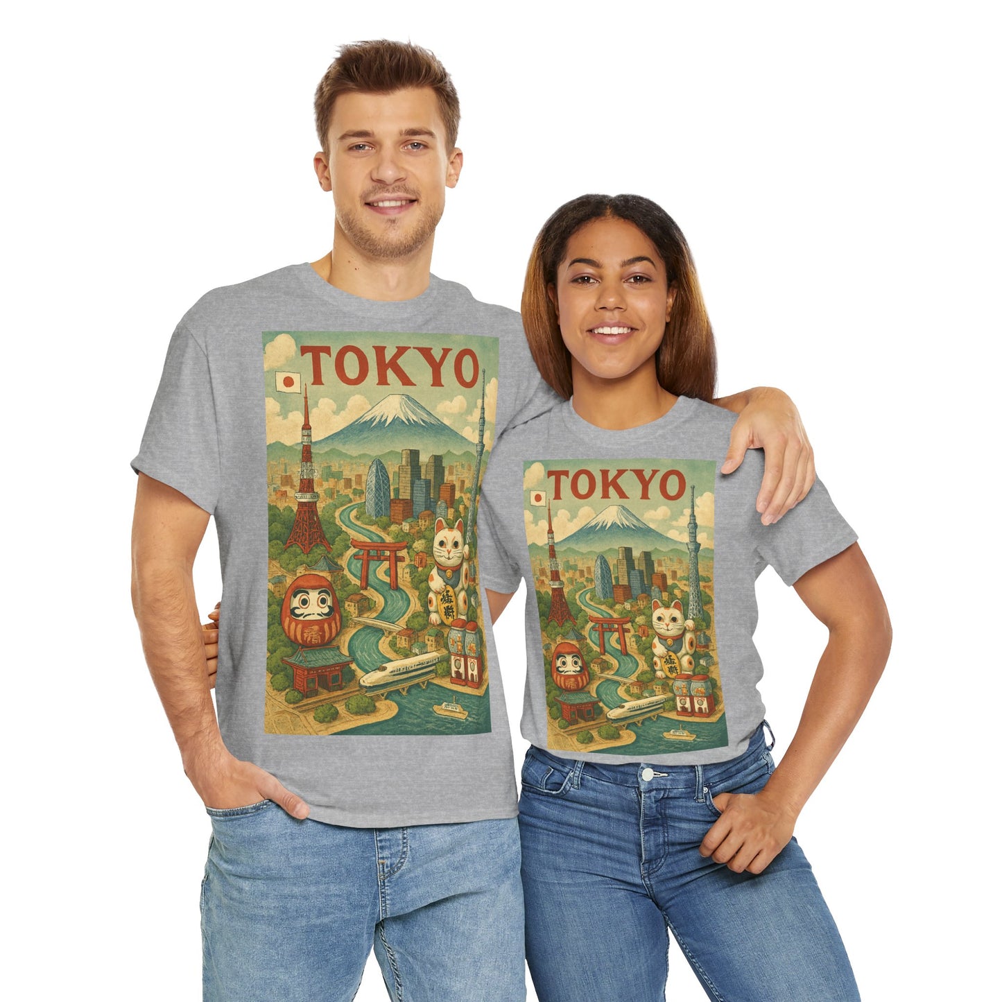 Adult Unisex Surreal Vintage Tokyo Tee