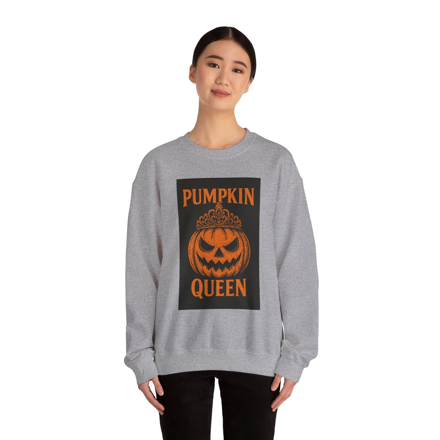 Women's Pumpkin Queen Sweatshirt Crew Neck