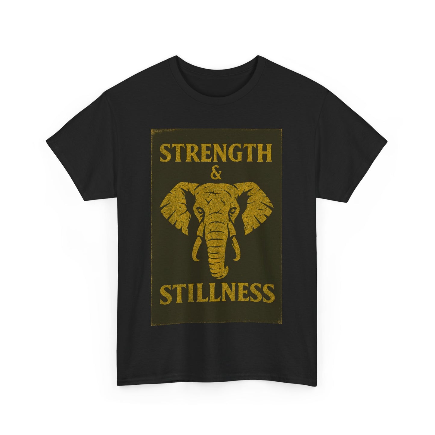 Adult Unisex 'Elephant Strength & Stillness' Tee