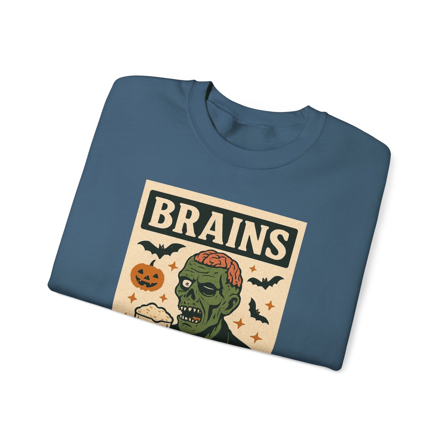 Brains and Brews Unisex Crewneck Sweatshirt