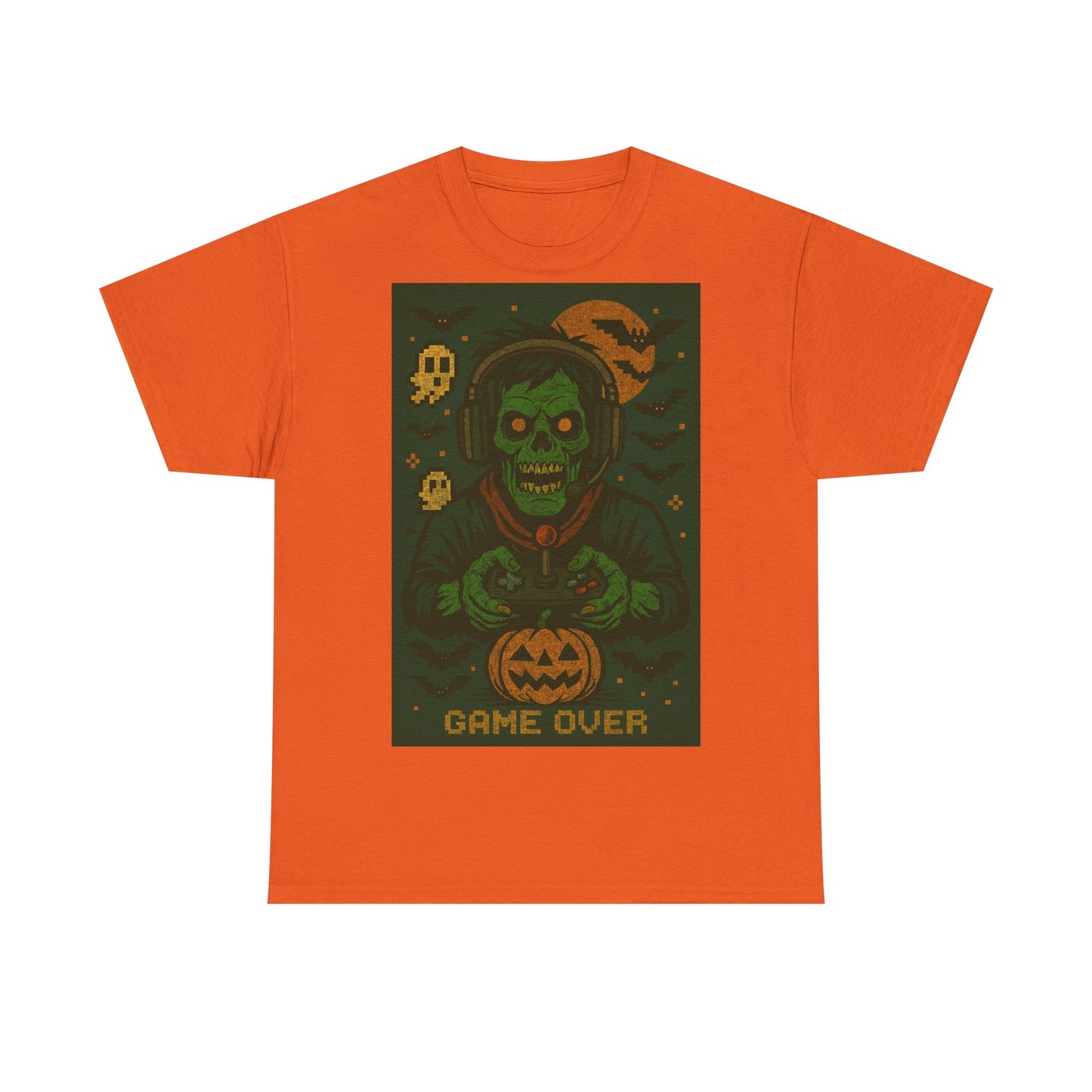 Men's Halloween Zombie Gamer Tee