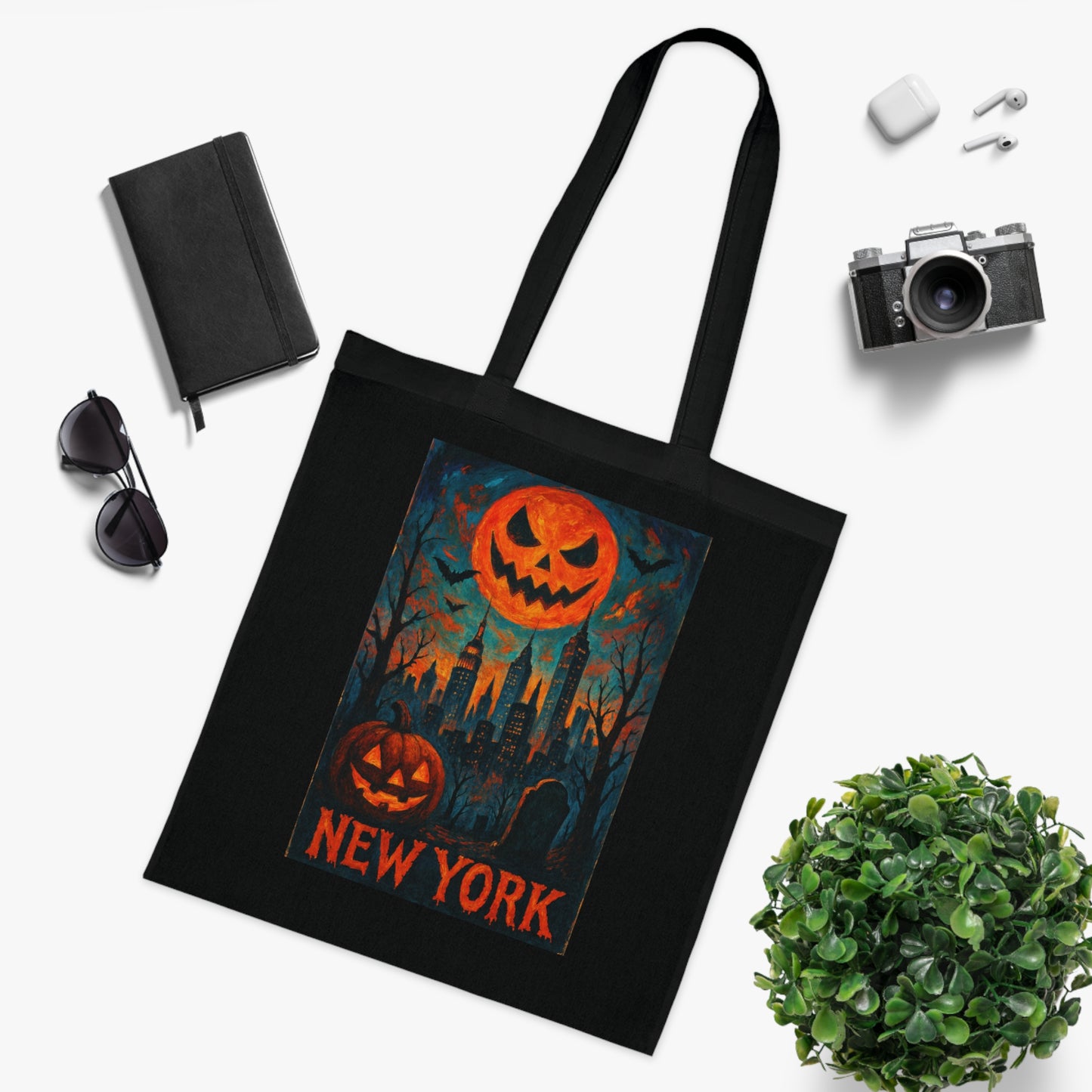Surreal Halloween New York Tote