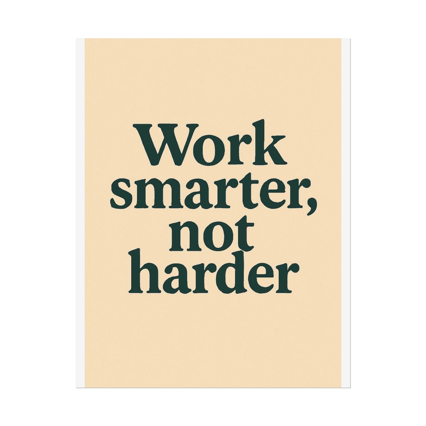 Motivational Poster - Perfect For Your Home Office