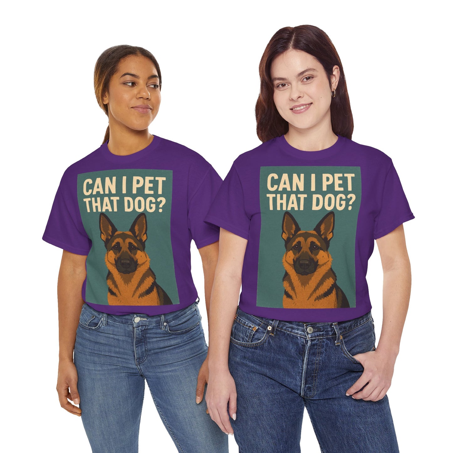 Can I Pet That Dog? Unisex Adult Unisex Tee