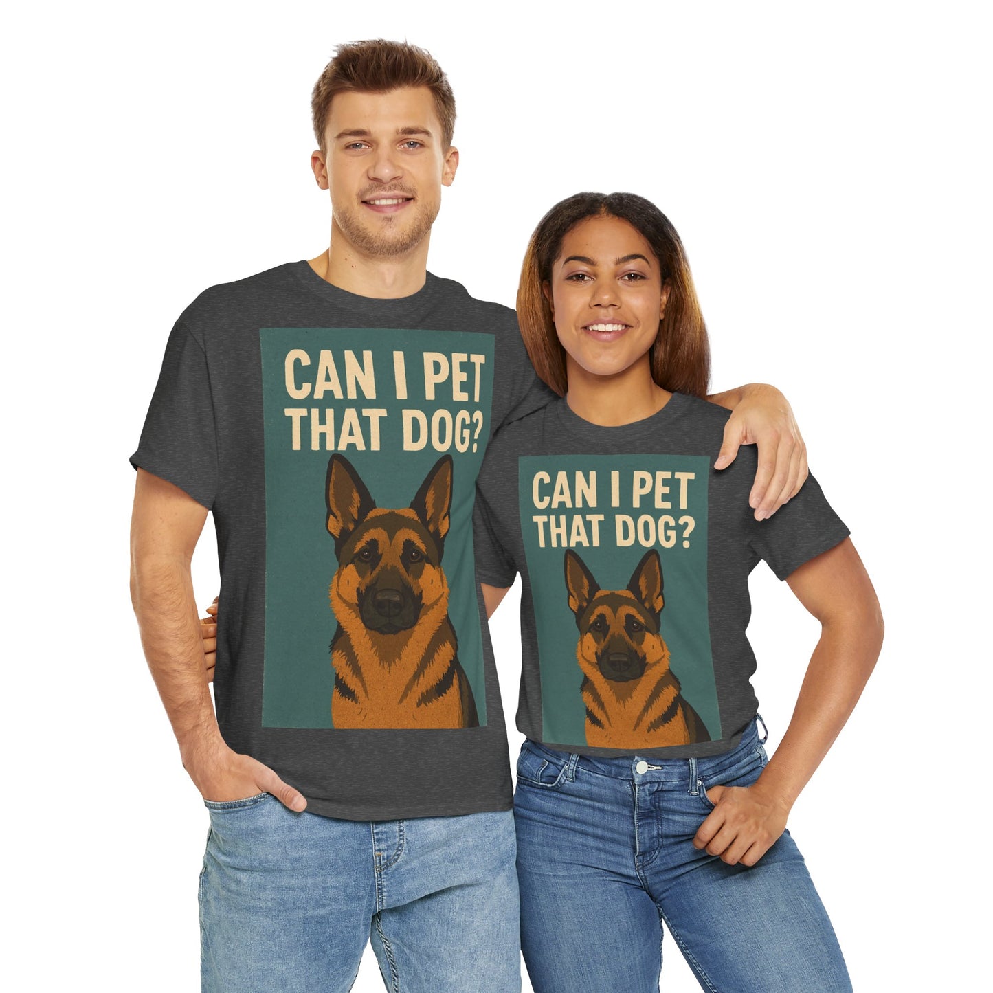 Can I Pet That Dog? Unisex Adult Unisex Tee