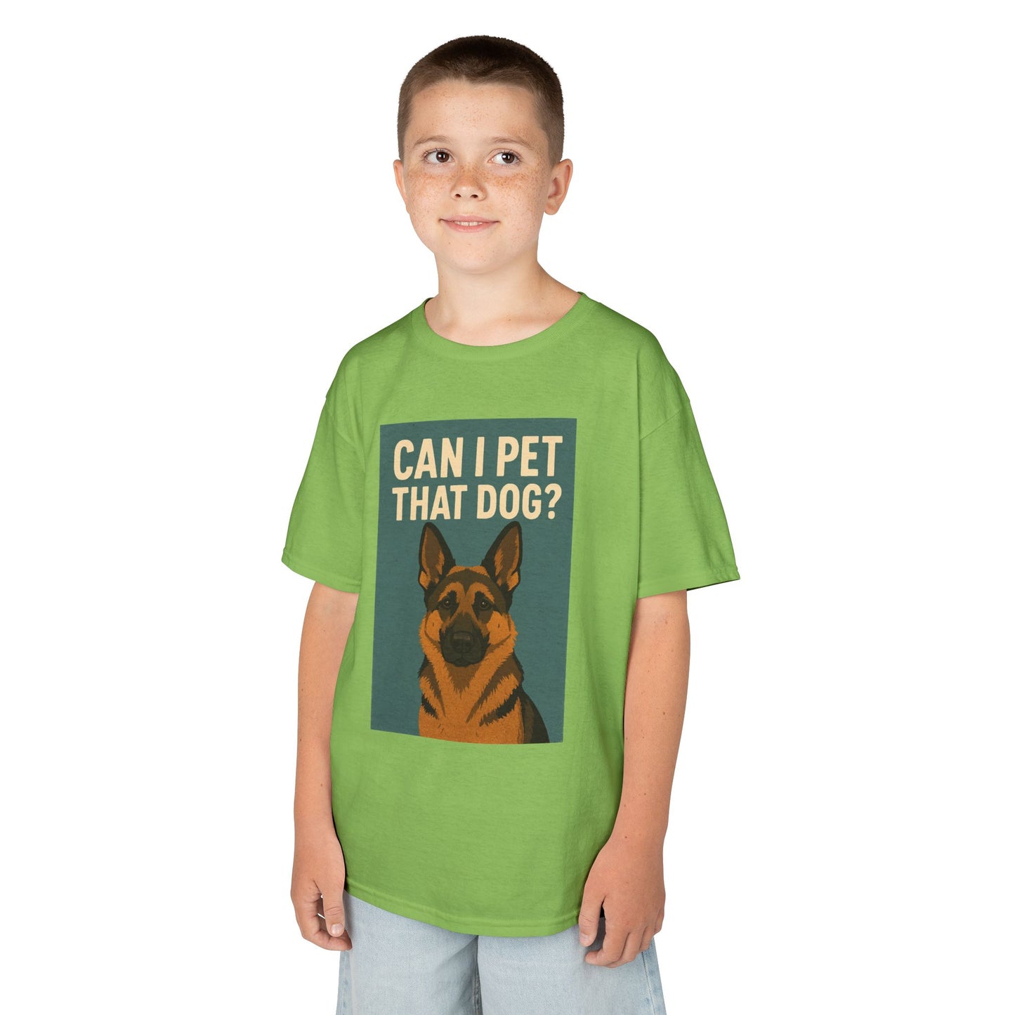 Can I Pet That Dog? Kids Tee