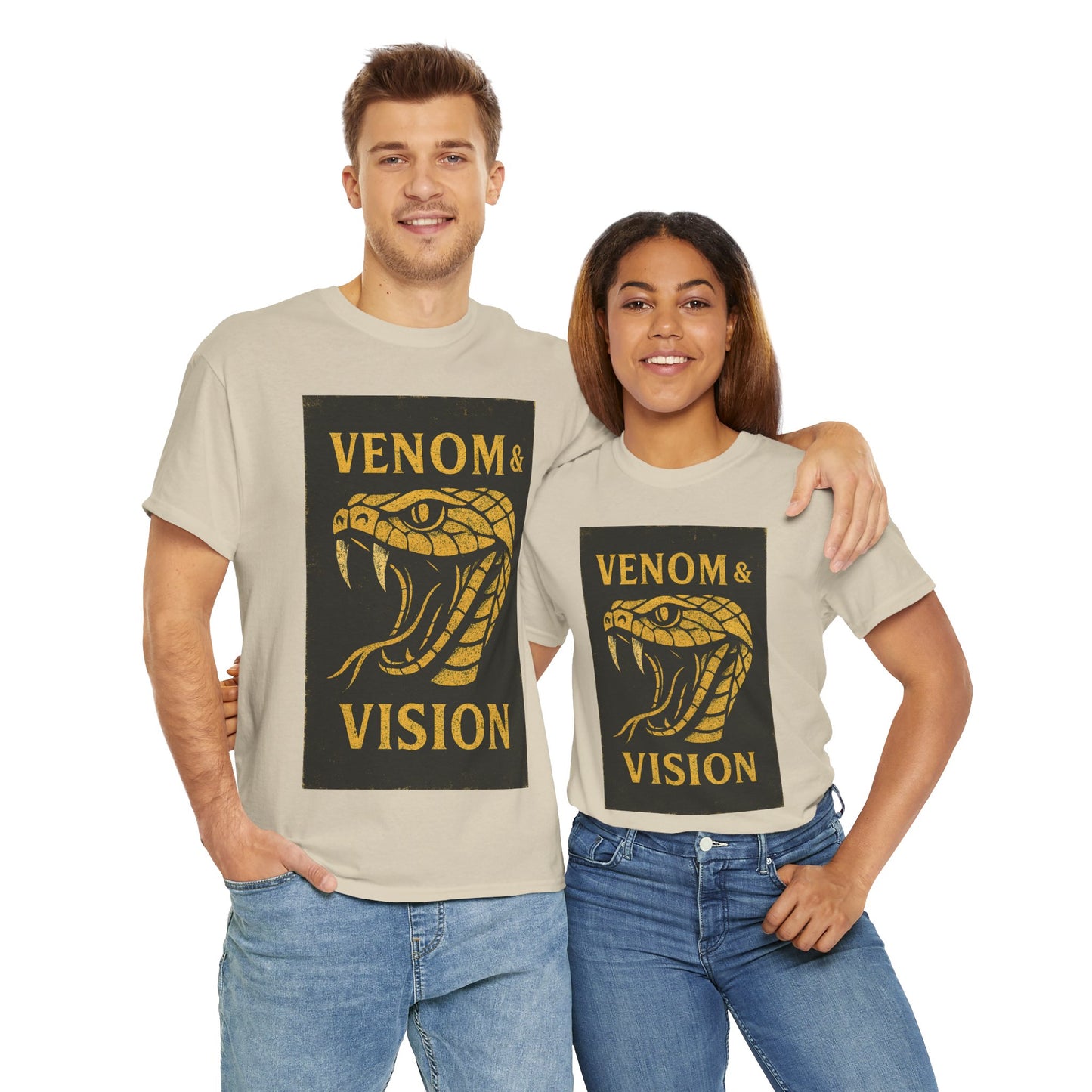 Adult Unisex 'Snake Venom & Vision' Tee