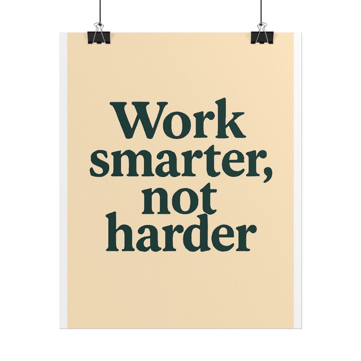 Motivational Poster - Perfect For Your Home Office