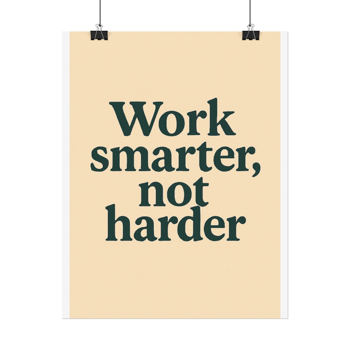 Motivational Poster - Perfect For Your Home Office